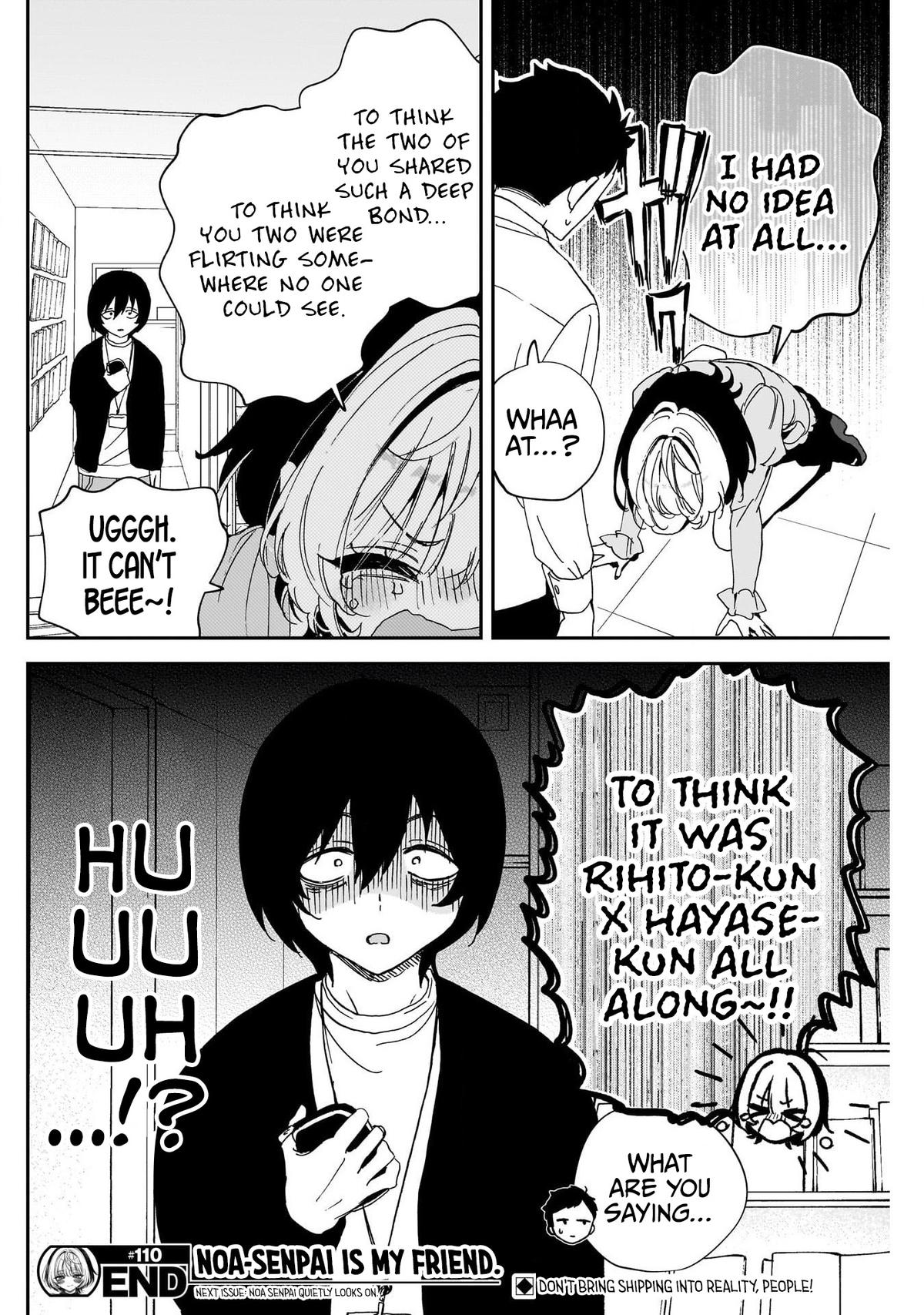 Noa-senpai wa Tomodachi. Chap 110 - Next Chap 111