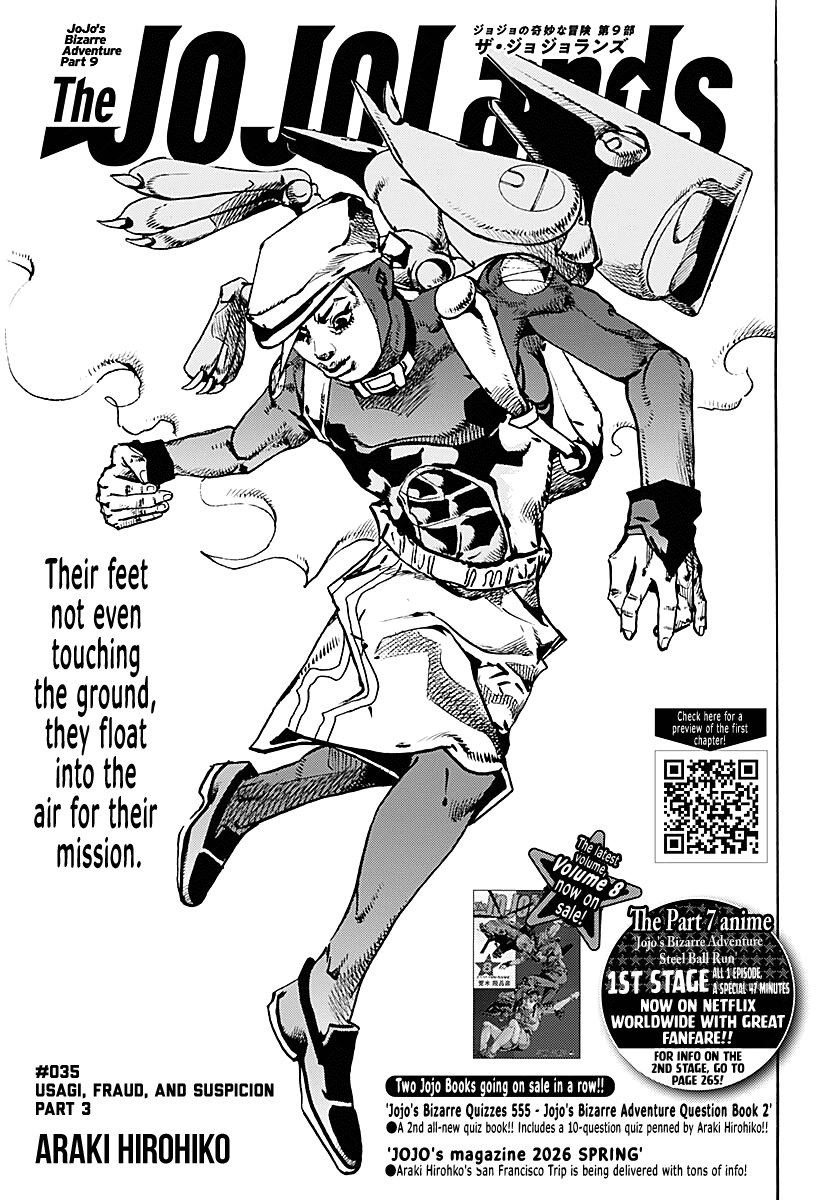 JoJo no Kimyou na Bouken Part 9: The JoJoLands Chap 35 - Next Chap 36