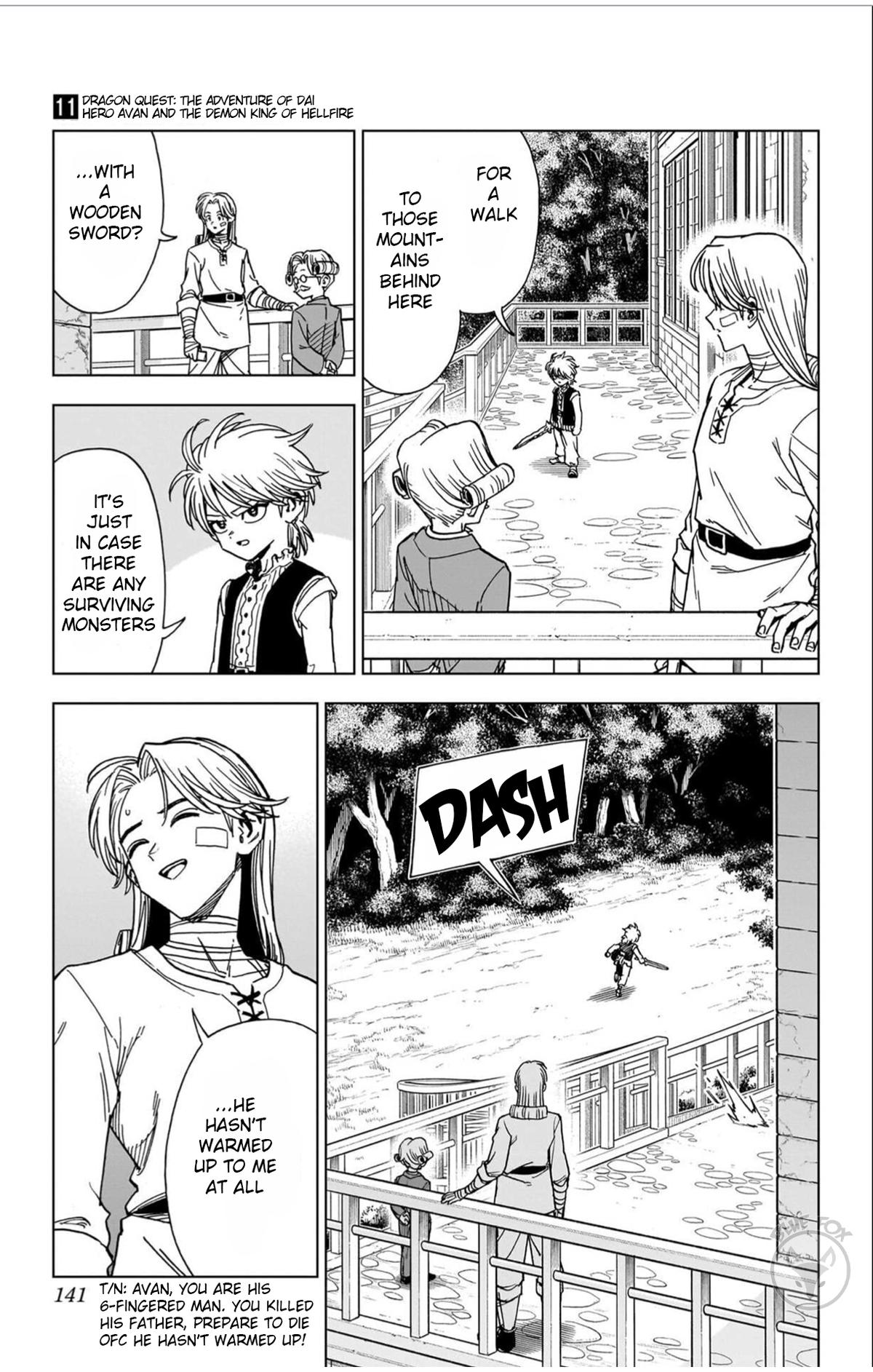 Dragon Quest: Dai no Daibouken - Yuusha Avan to Gokuen no Maou Chap 43 - Next Chap 44