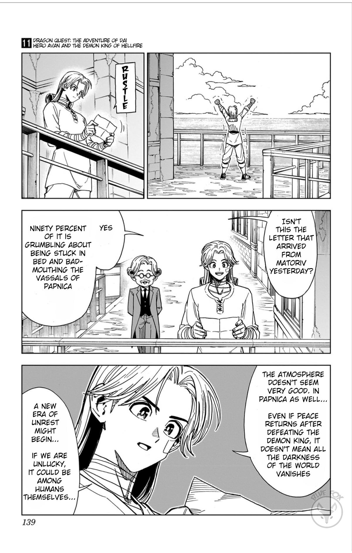 Dragon Quest: Dai no Daibouken - Yuusha Avan to Gokuen no Maou Chap 43 - Next Chap 44