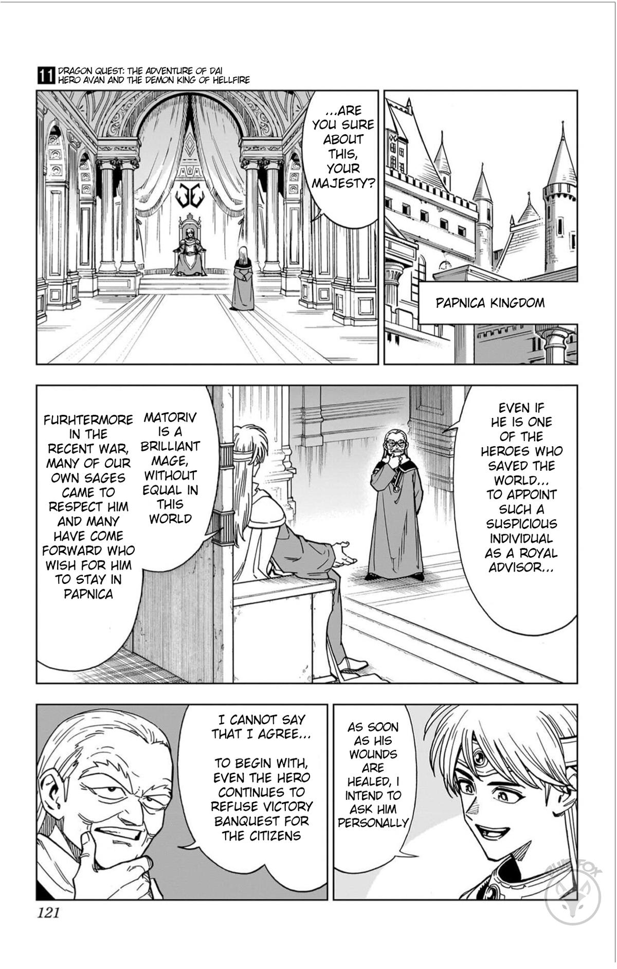 Dragon Quest: Dai no Daibouken - Yuusha Avan to Gokuen no Maou Chap 43 - Next Chap 44