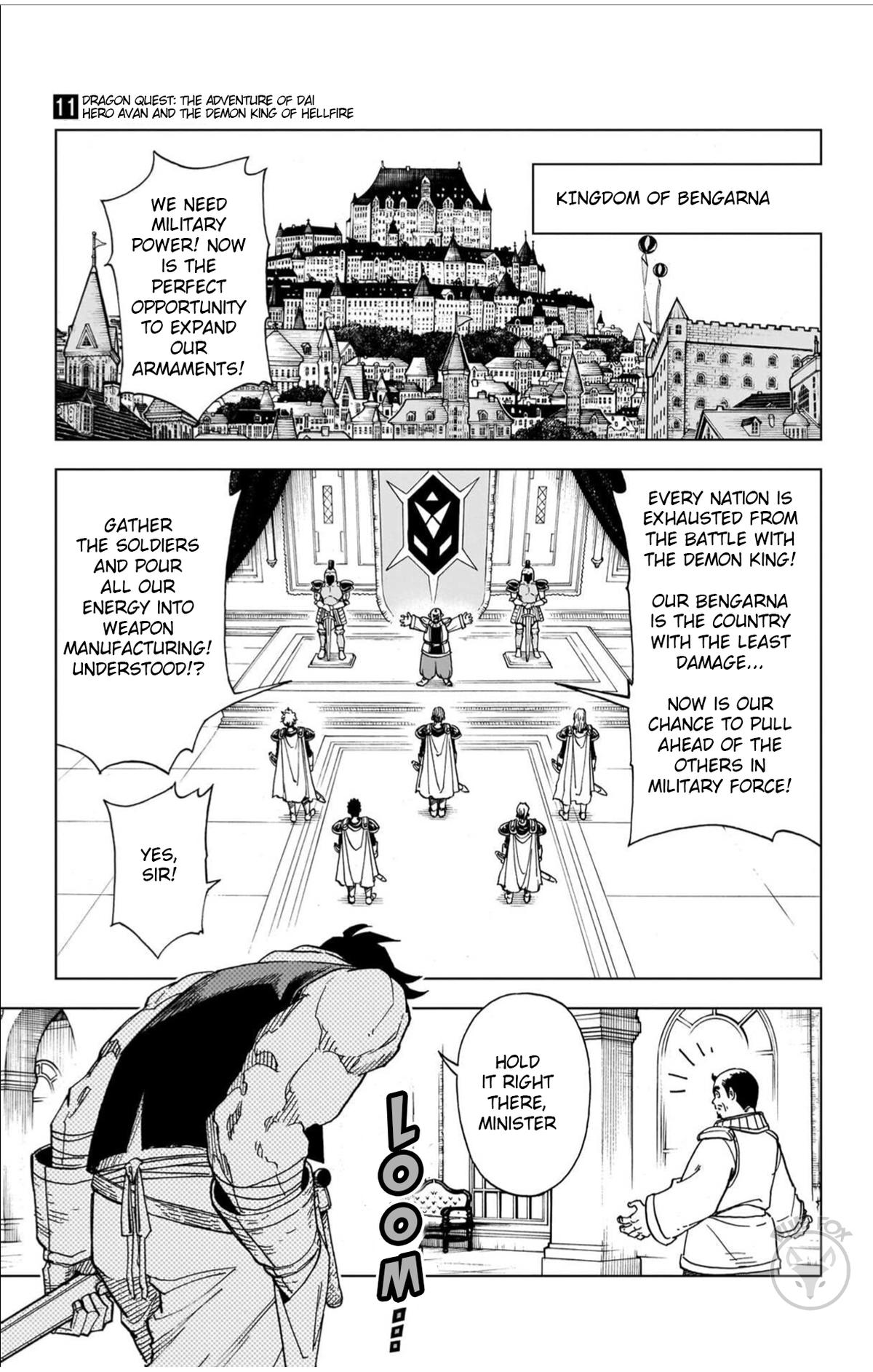 Dragon Quest: Dai no Daibouken - Yuusha Avan to Gokuen no Maou Chap 43 - Next Chap 44