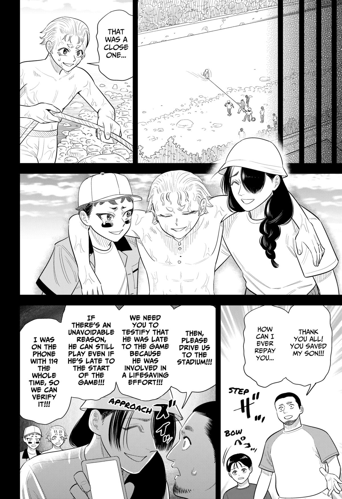 San-kyuu Pitch Chap 43 - Next Chap 44