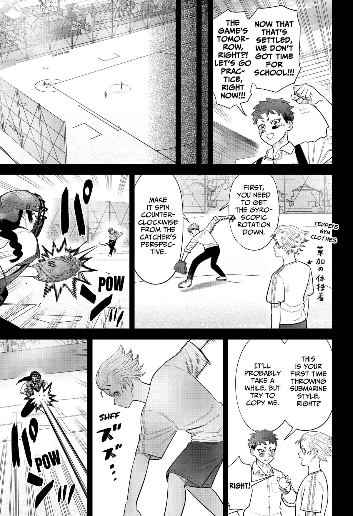 San-kyuu Pitch Chap 43 - Next Chap 44