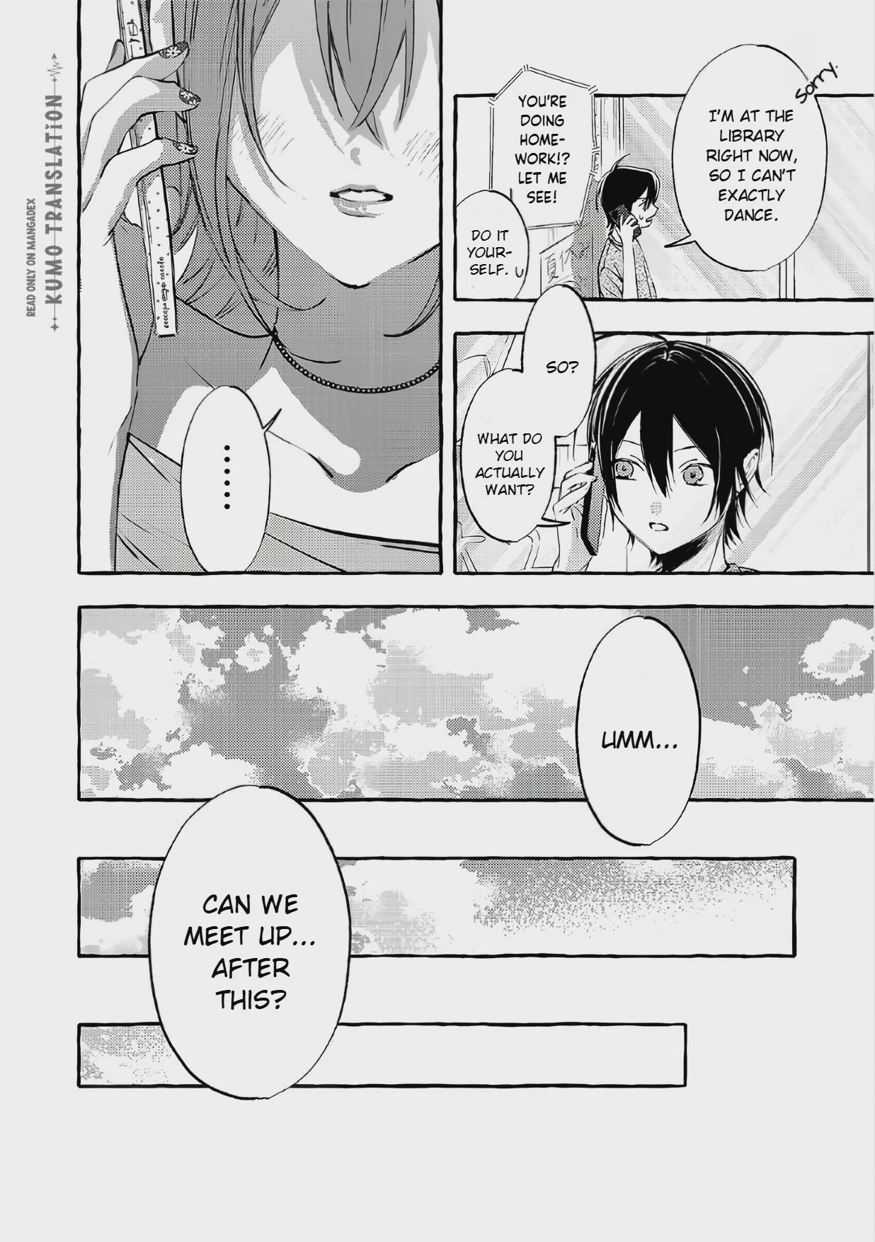 Gakuen no Madonna no Watanabe-san ga, Nazeka Maishuu Yotei wo Kiitekuru @comic Chap 8.2 - Next Chap 9.2