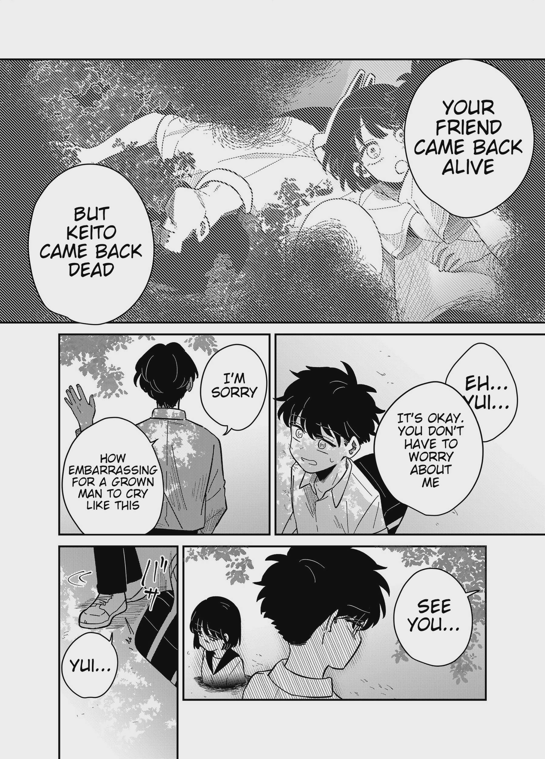 Yui wa Kage de shika Ikirarenai Chap 24 - Next Chap 25