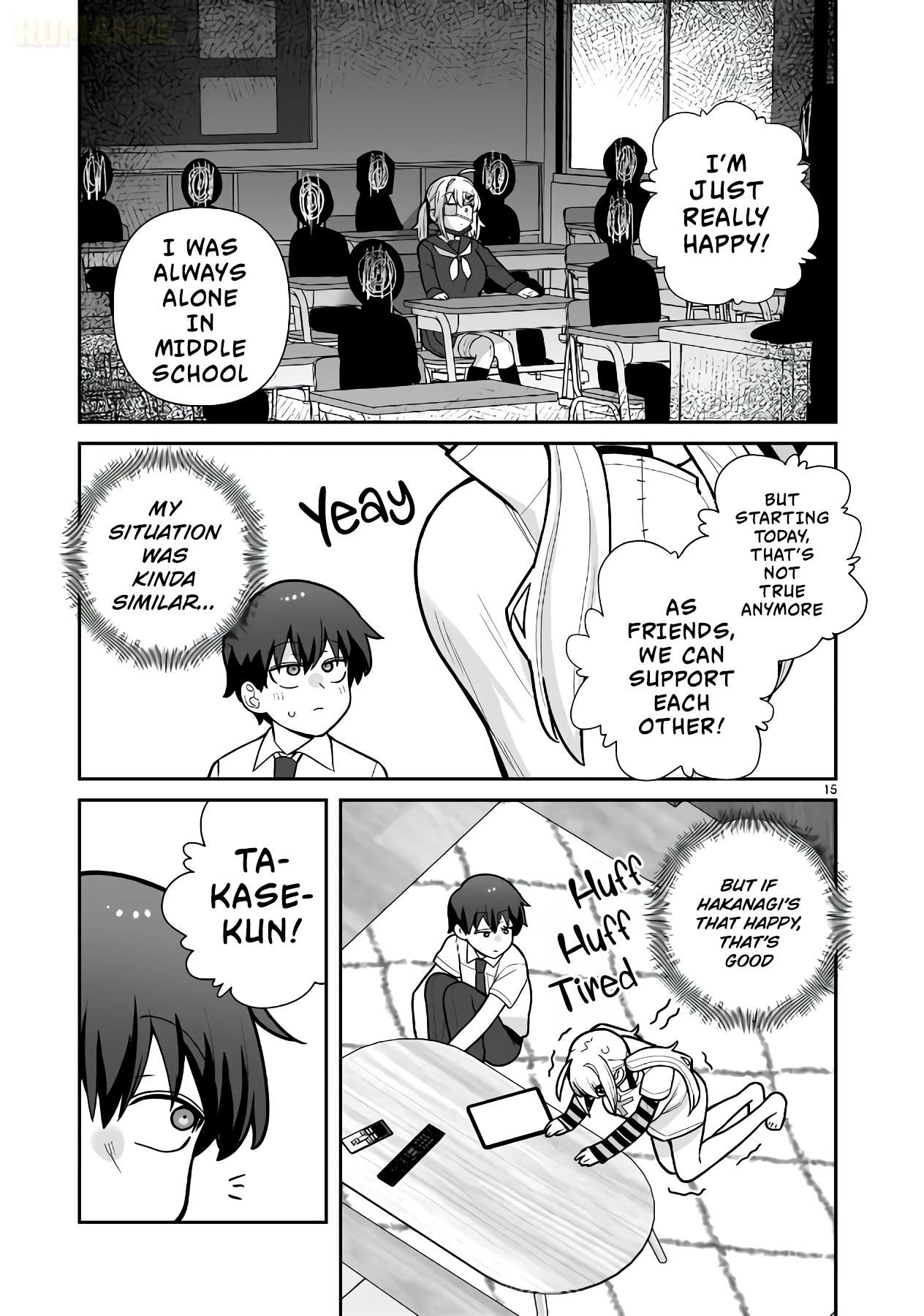 Ore ga Inai to Sugu Chomeru Hakanagi Kasumi Chap 16 - Next Chap 17