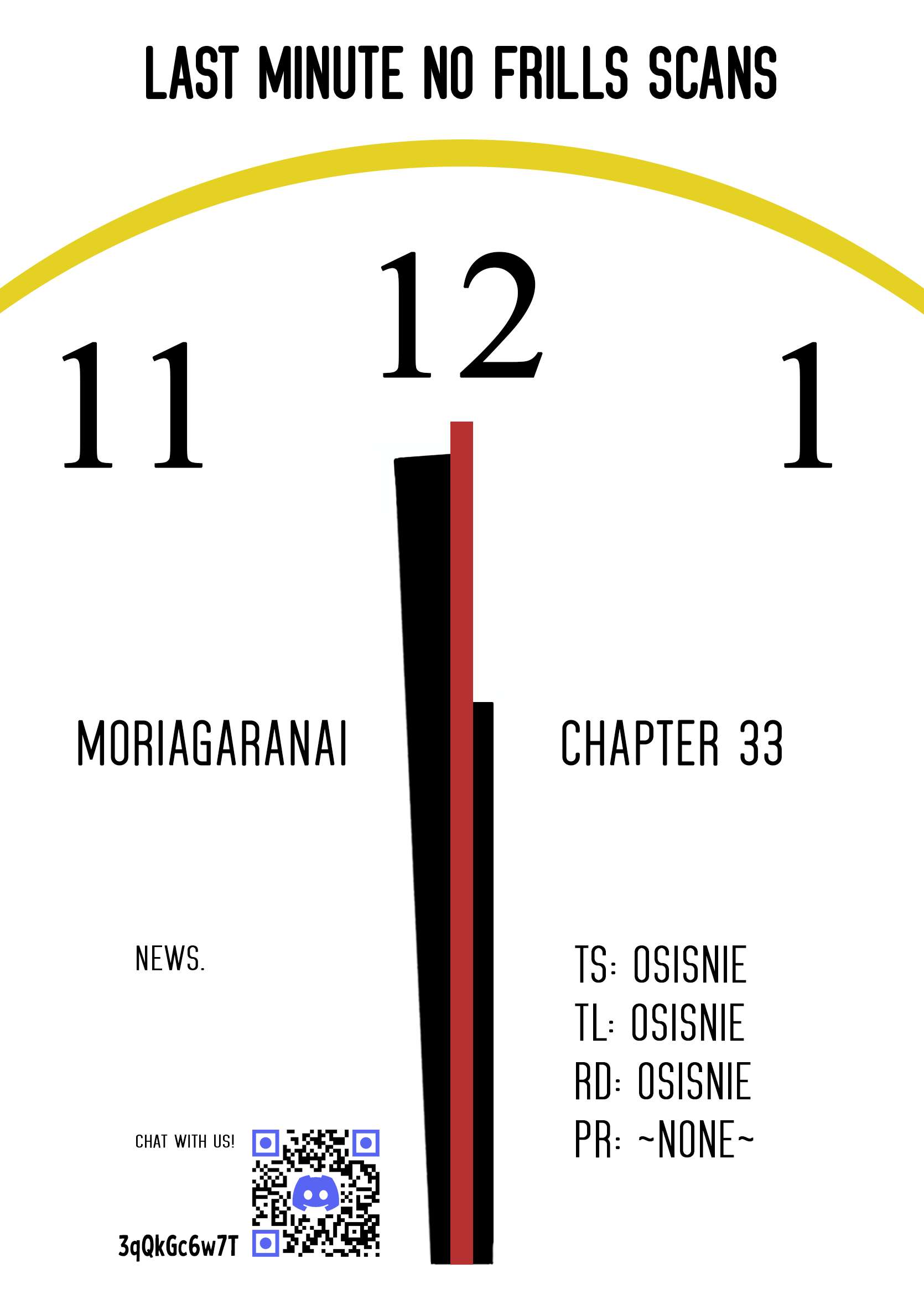 Moriagaranai Date Chap 33 - Next Chap 34
