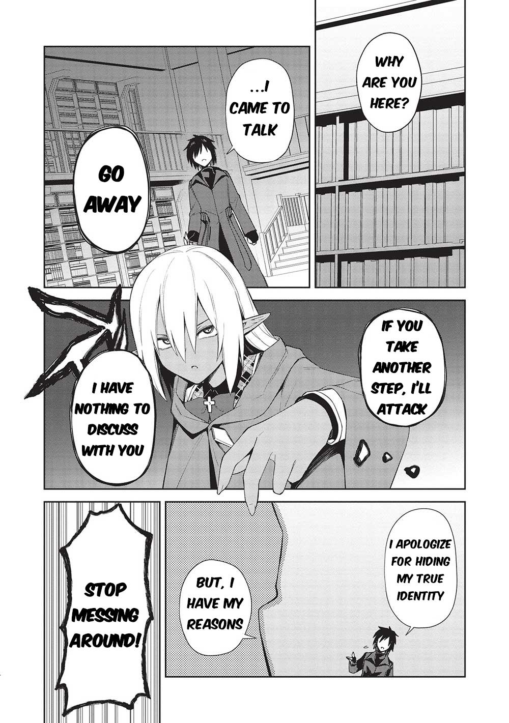 Seinaru Kishi no Ankokudou Chap 23 - Next Chap 24