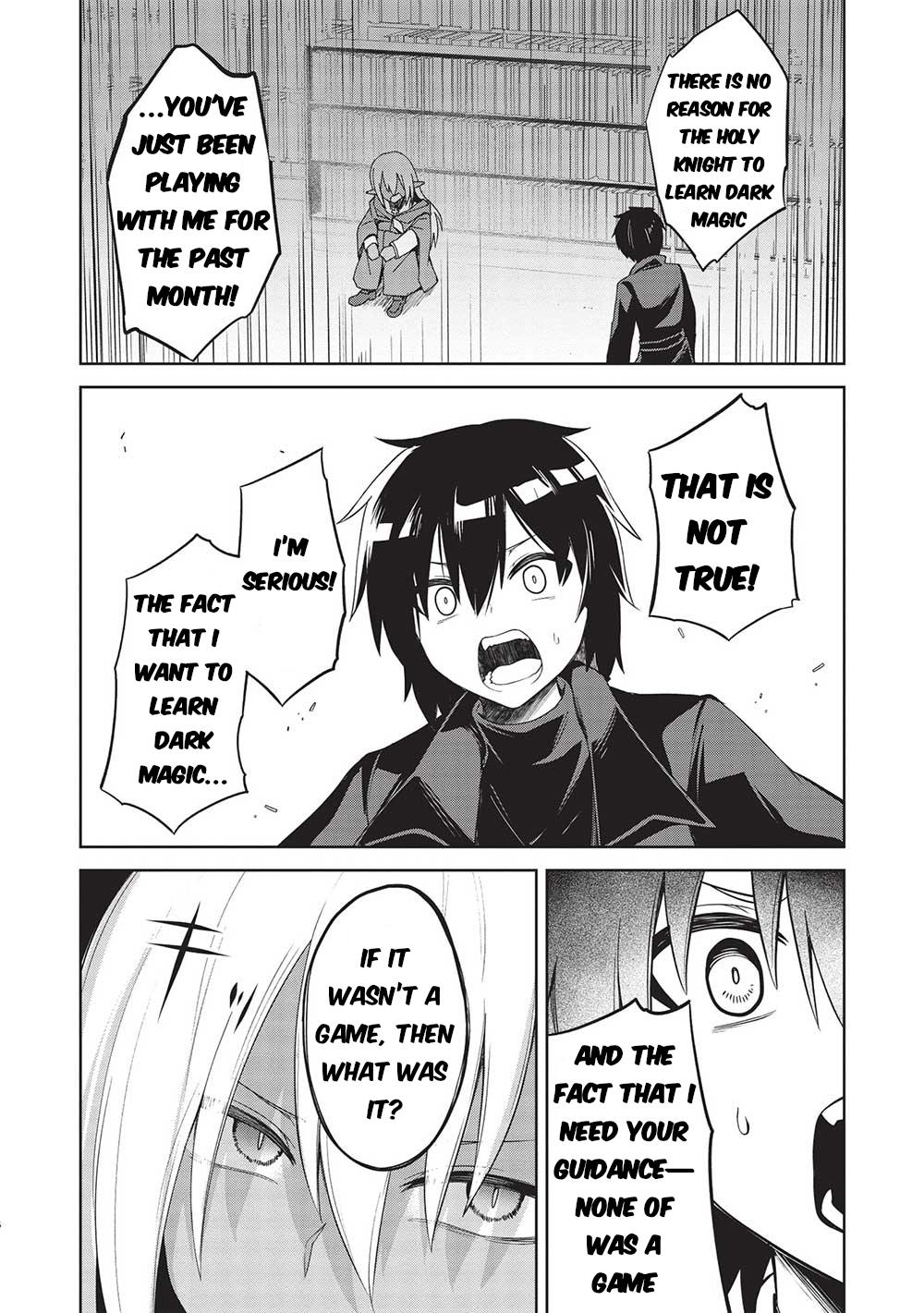 Seinaru Kishi no Ankokudou Chap 23 - Next Chap 24