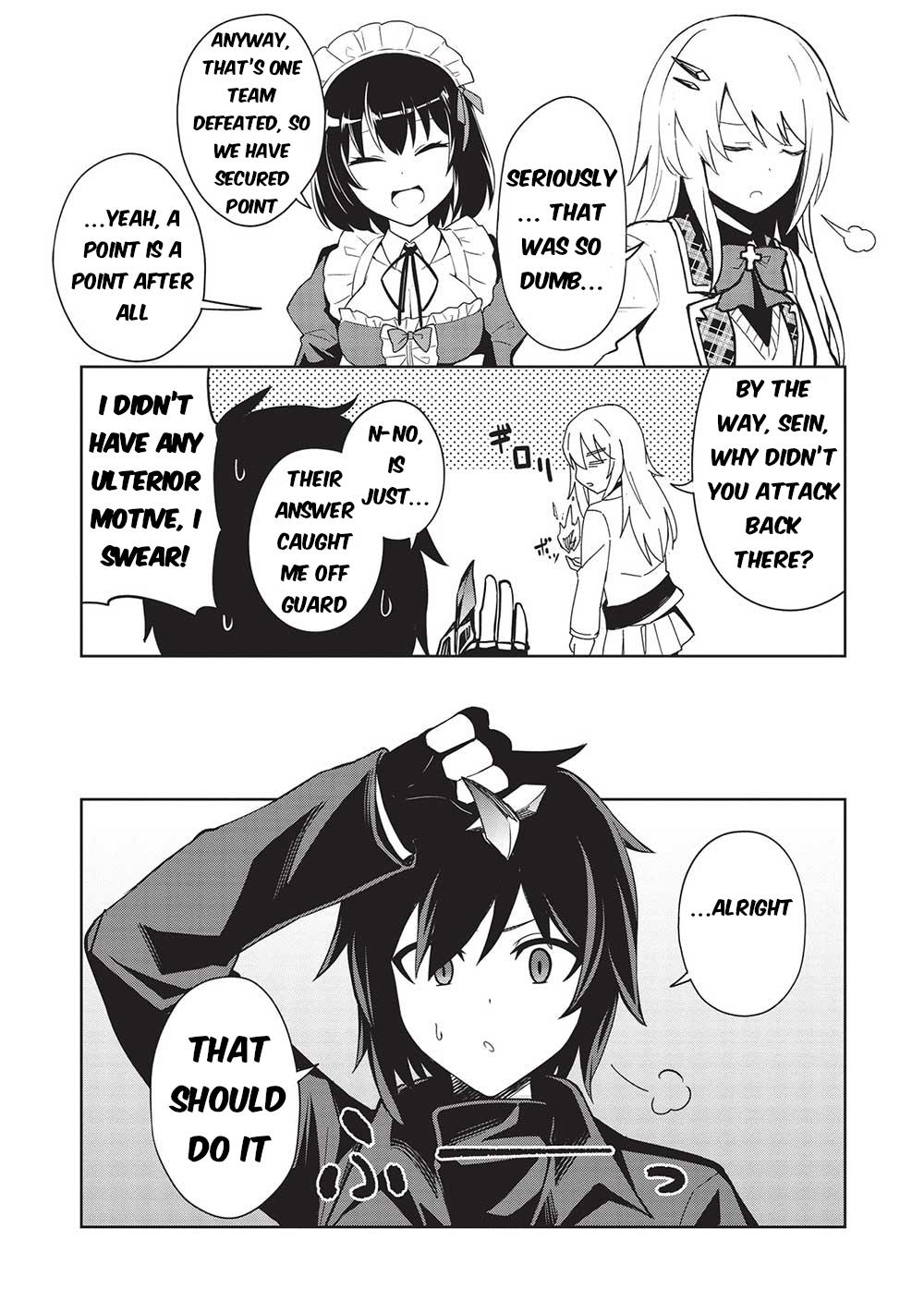 Seinaru Kishi no Ankokudou Chap 25 - Next Chap 26