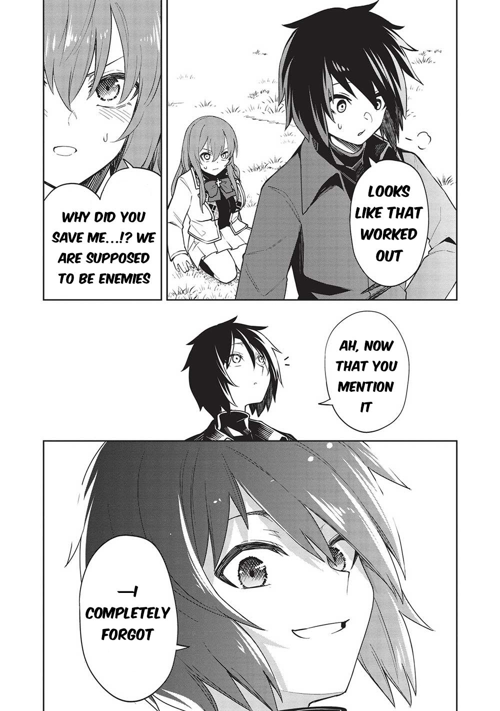 Seinaru Kishi no Ankokudou Chap 27 - Next Chap 28