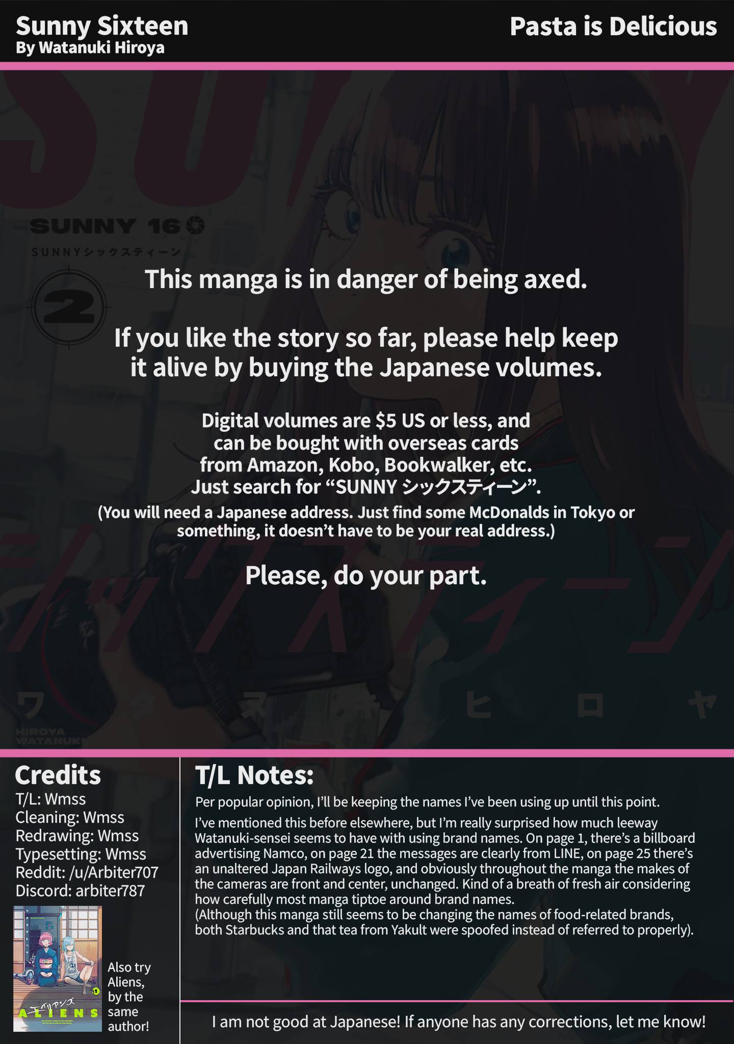 Sunny Sixteen Chap 7 - Next Chap 8
