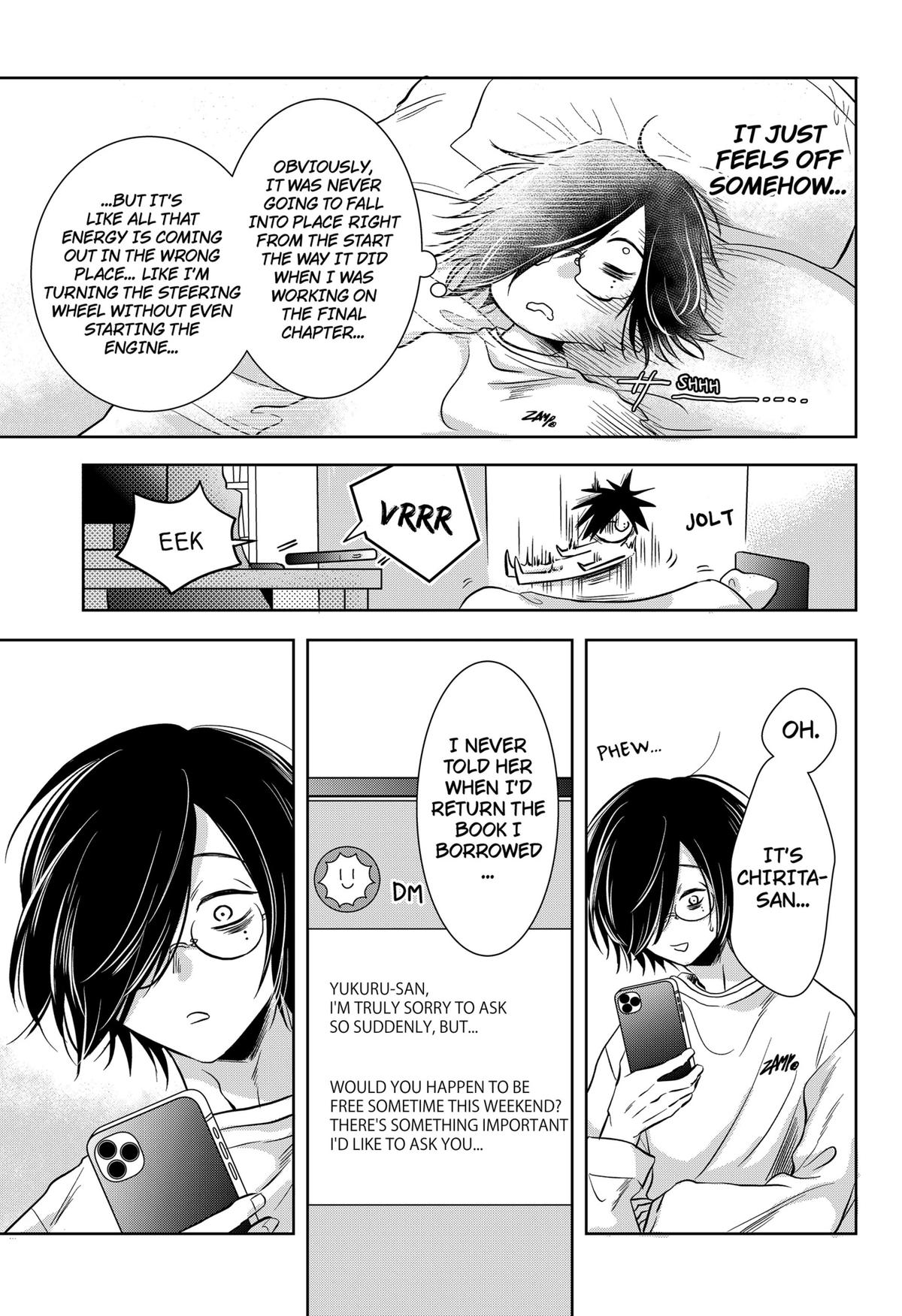 Uchikirare Mangaka to Doujin Onna Chap 5 - Next Chap 6