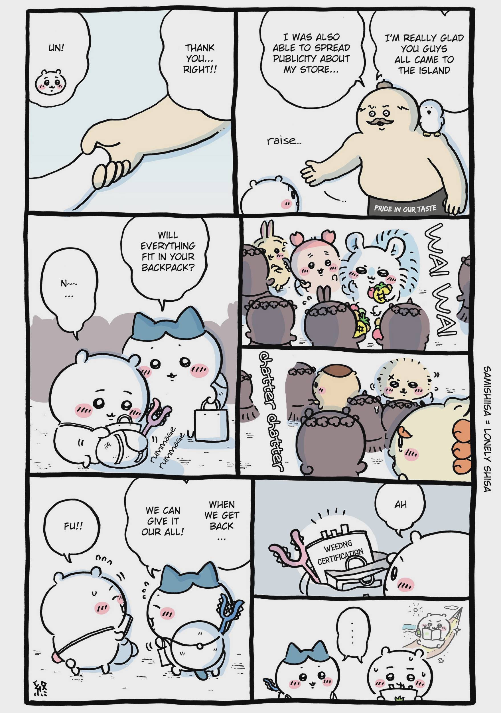 Chiikawa: Nanka Chiisakute Kawaii Yatsu Chap 80 - Next Chap 81