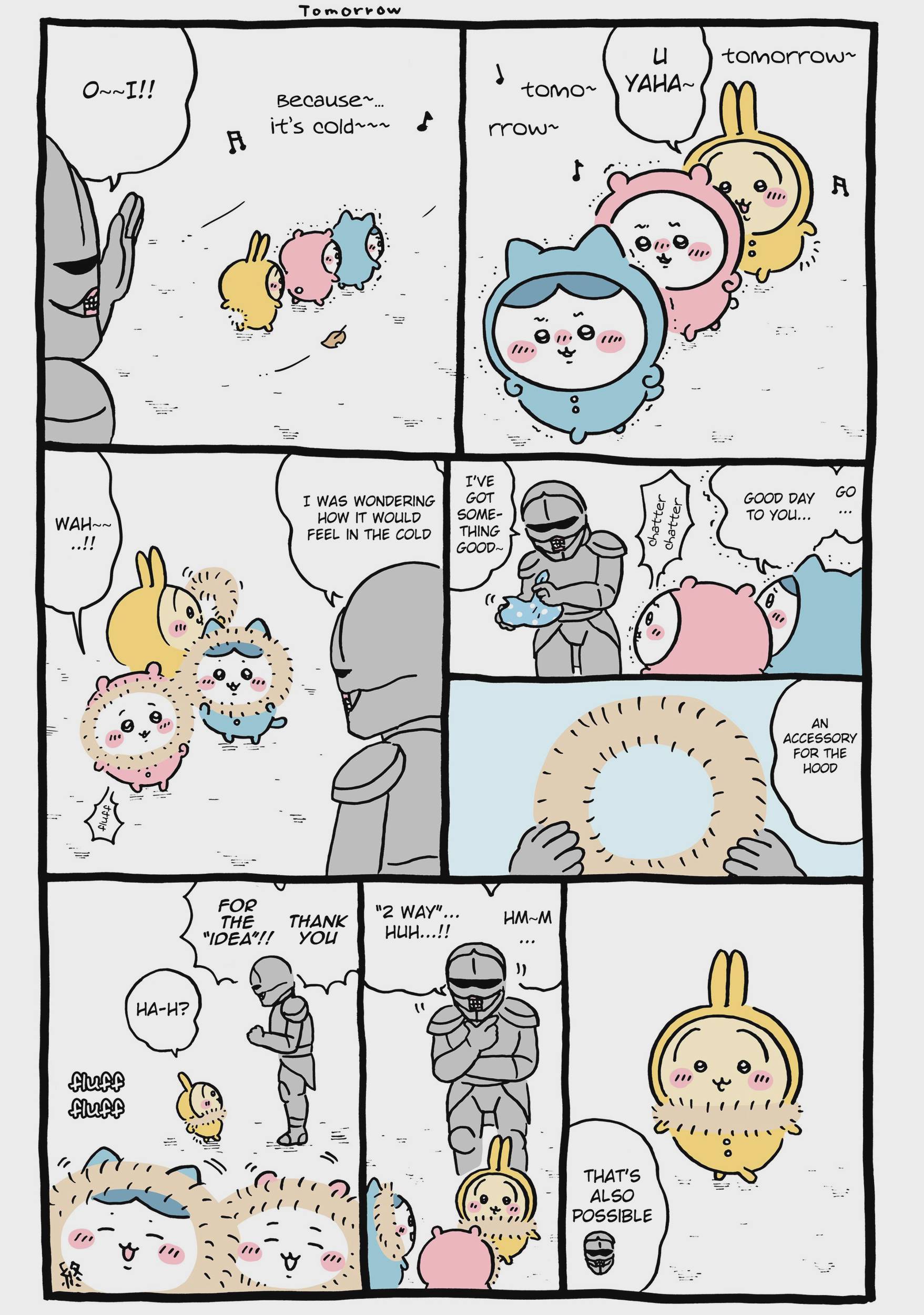 Chiikawa: Nanka Chiisakute Kawaii Yatsu Chap 83 - Next Chap 84