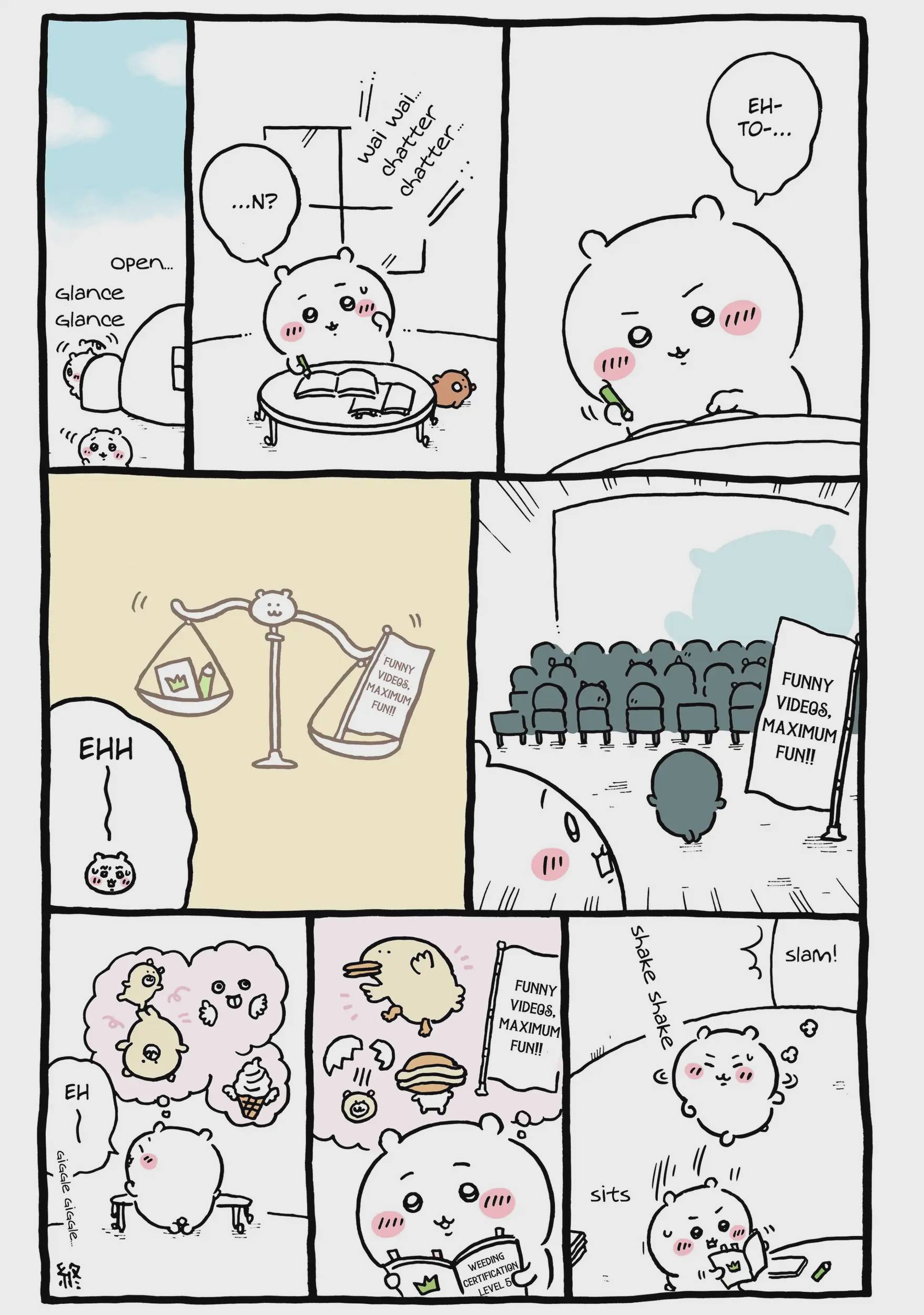 Chiikawa: Nanka Chiisakute Kawaii Yatsu Chap 96 - Next Chap 97