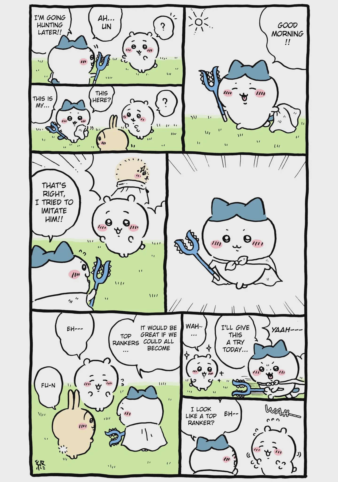 Chiikawa: Nanka Chiisakute Kawaii Yatsu Chap 43 - Next Chap 44