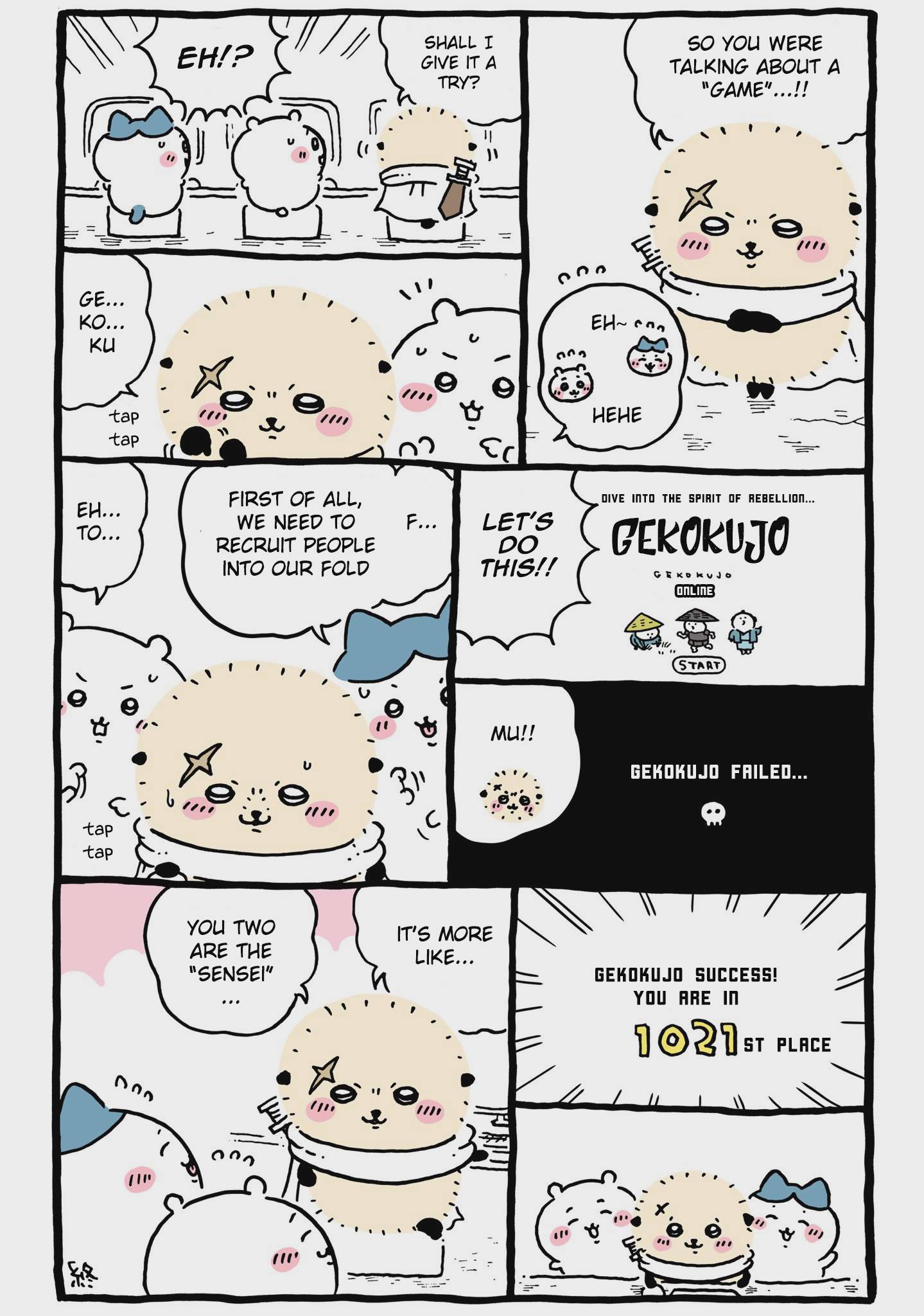 Chiikawa: Nanka Chiisakute Kawaii Yatsu Chap 57 - Next Chap 58