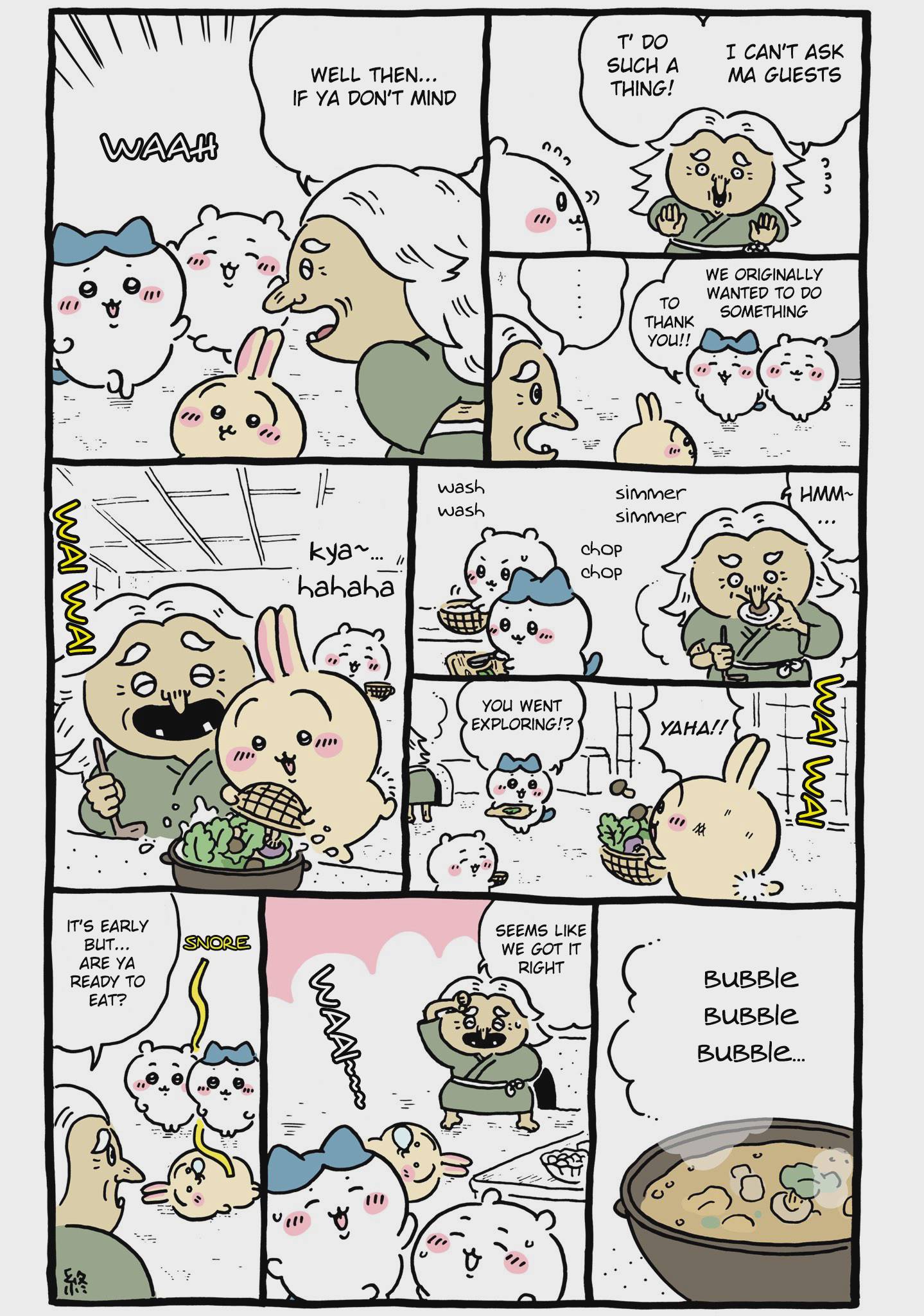 Chiikawa: Nanka Chiisakute Kawaii Yatsu Chap 58 - Next Chap 59