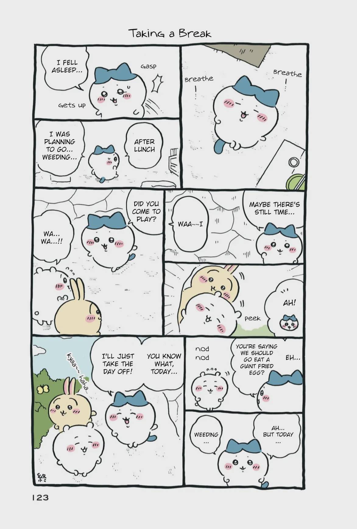 Chiikawa: Nanka Chiisakute Kawaii Yatsu Chap 110 - Next Chap 111