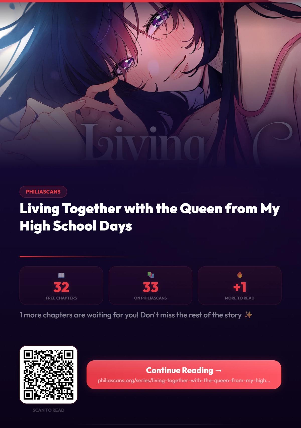 Koukou Jidai ni Gouman datta Joou-sama to no Dousei Seikatsu wa Igai to Igokochi ga Warukunai Chap 32 - Next Chap 33