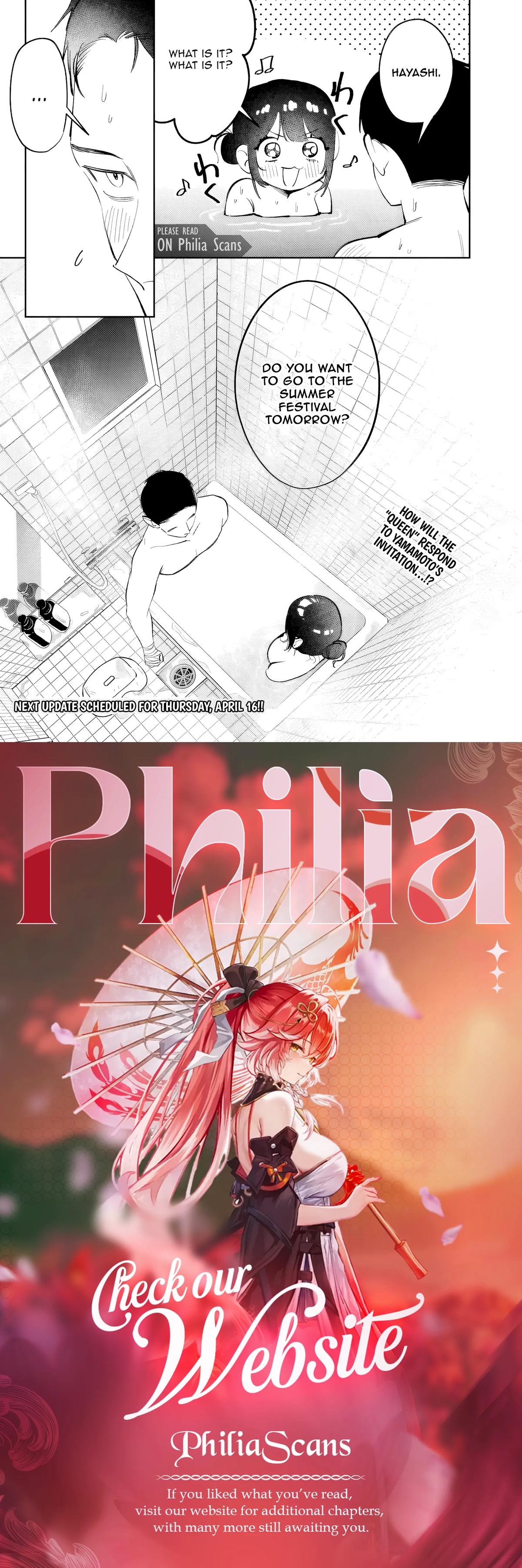 Koukou Jidai ni Gouman datta Joou-sama to no Dousei Seikatsu wa Igai to Igokochi ga Warukunai Chap 33 - Next Chap 34