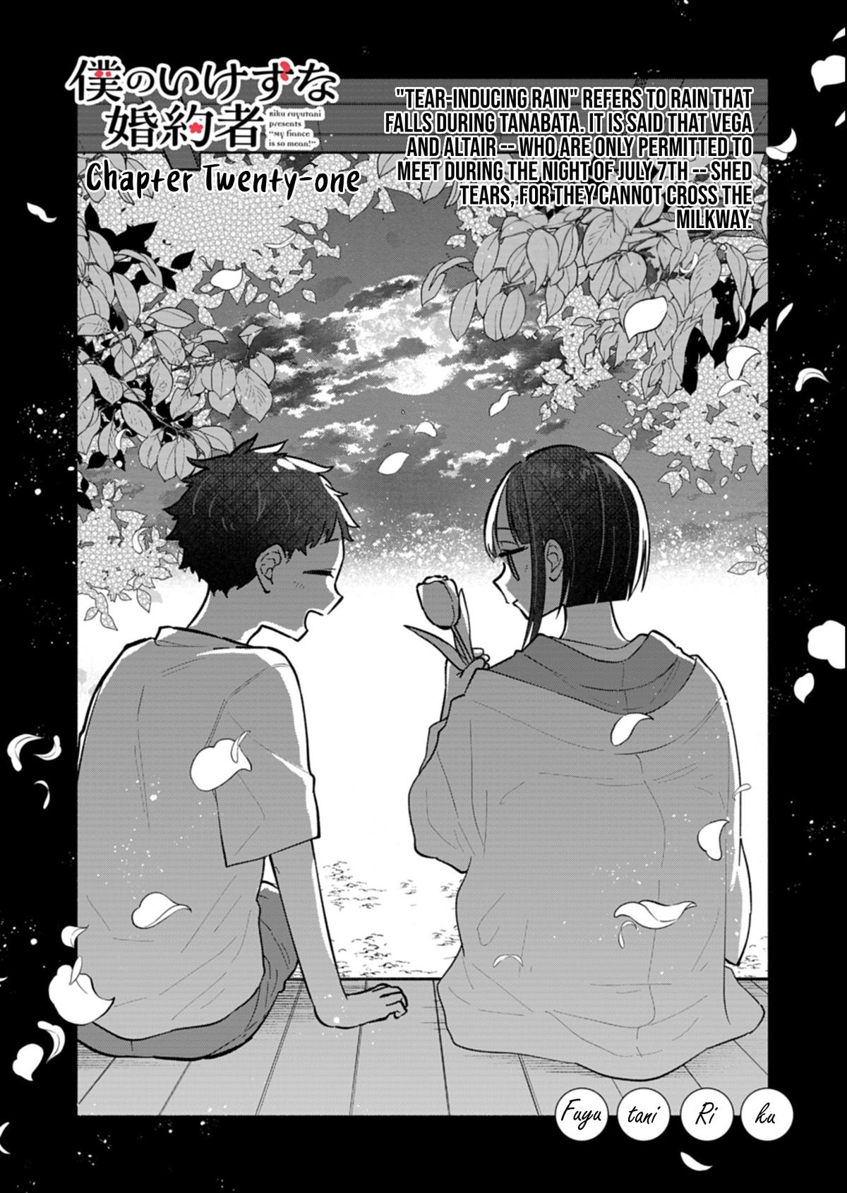 Boku no Ikezu na Konyakusha Chap 21.1 - Next Chap 22.1