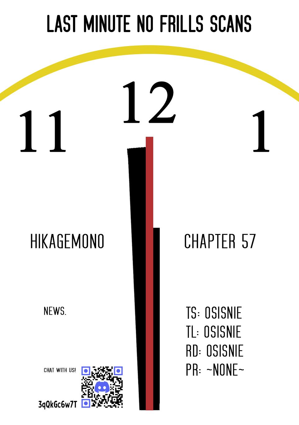 Hikagemono demo Yarinaoshite Ii desu ka? Chap 57 - Next Chap 58