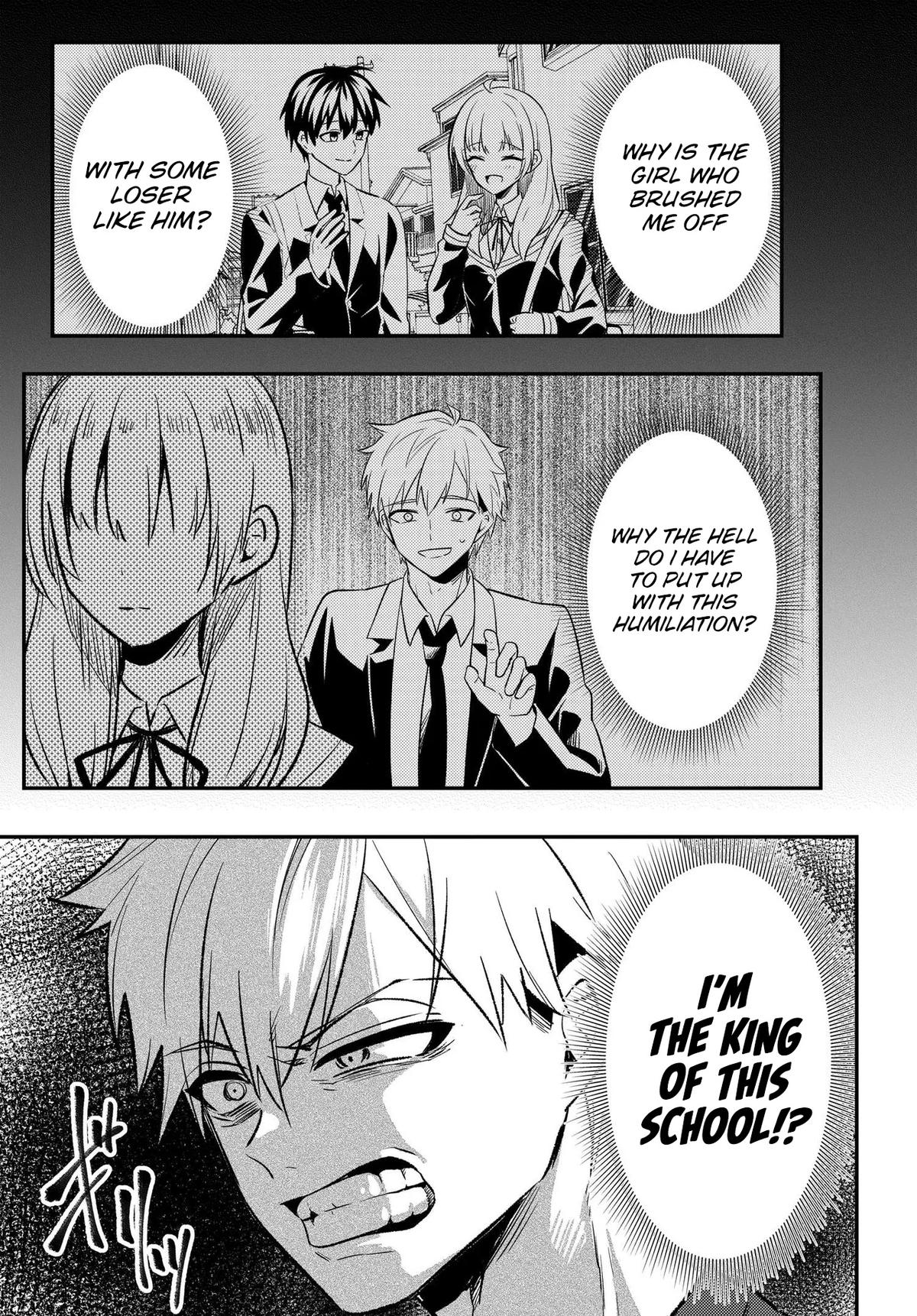 Jinsei Gyakuten: Uwaki sare, Enzai wo Kiserareta Ore ga, Gakuen Ichi no Bishoujo ni Natsukareru Chap 8 - Next Chap 9