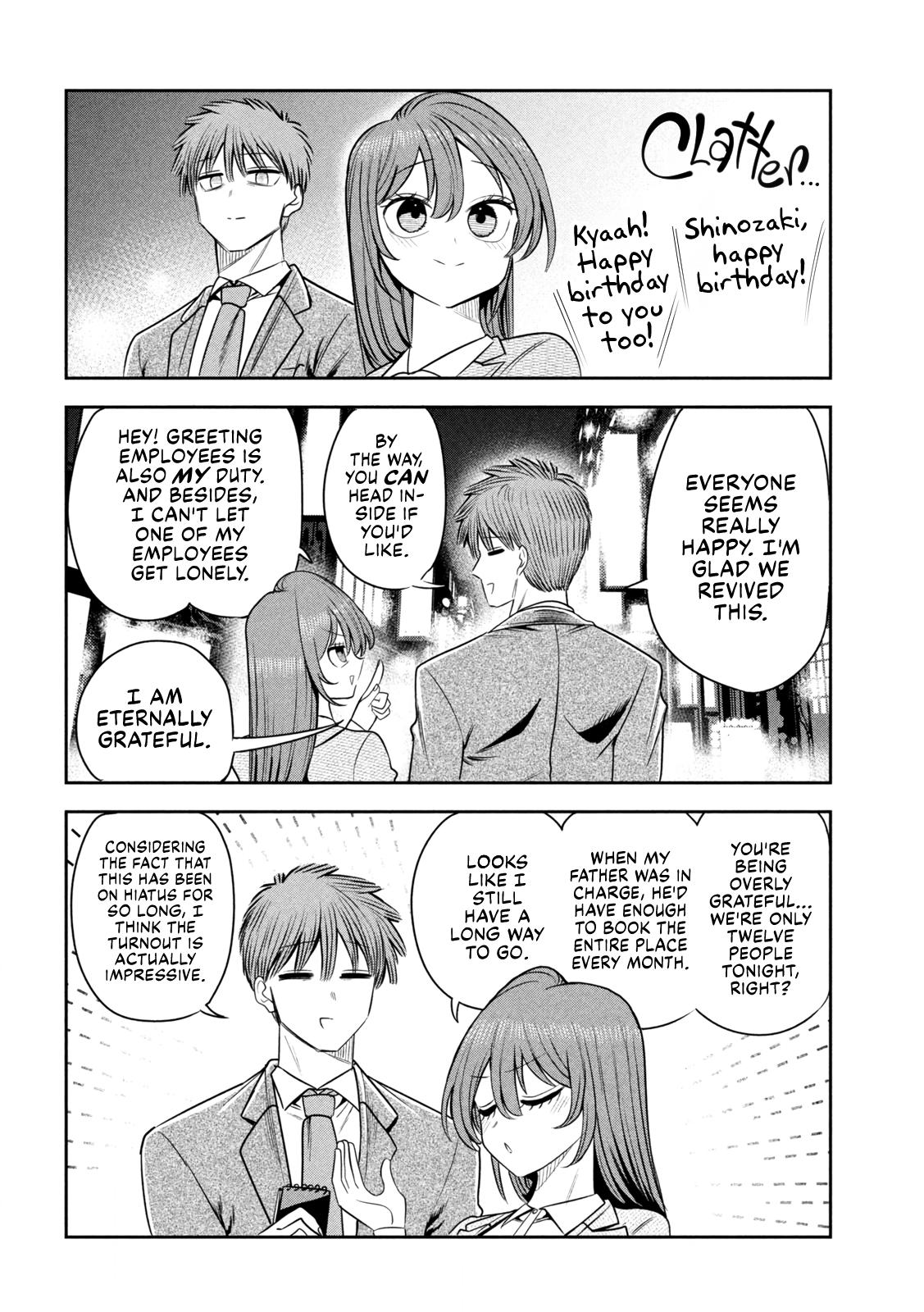 Shachou to Sake to Hoshi Chap 40 - Next Chap 41