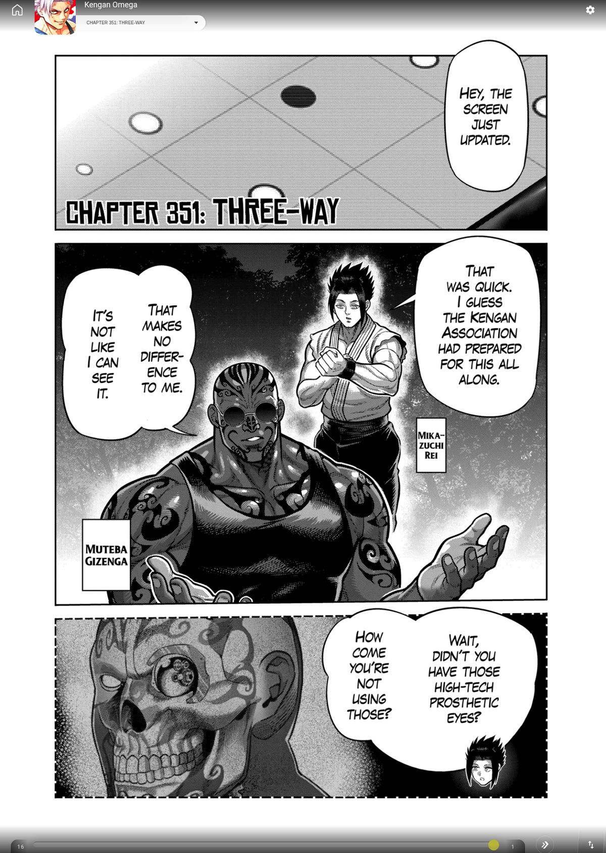Kengan Omega Chap 351 - Next Chap 352