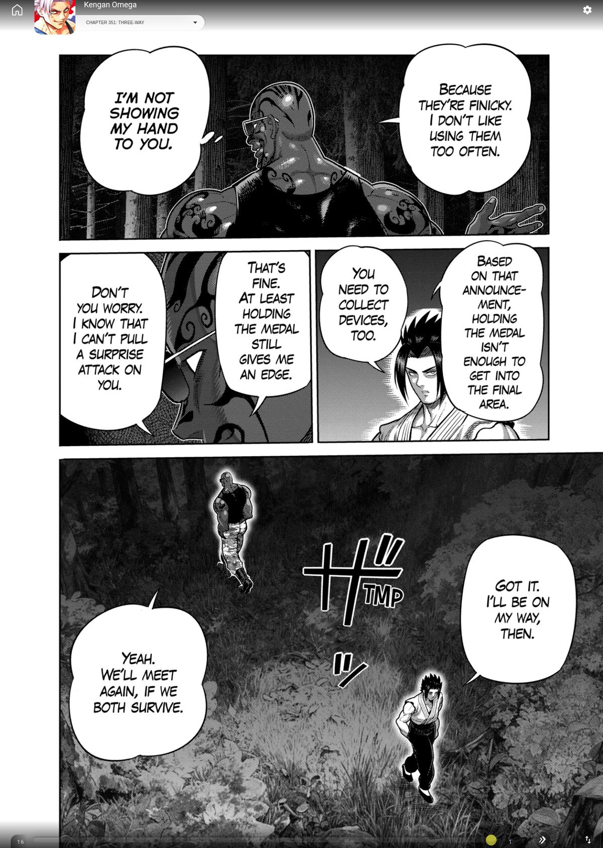 Kengan Omega Chap 351 - Next Chap 352