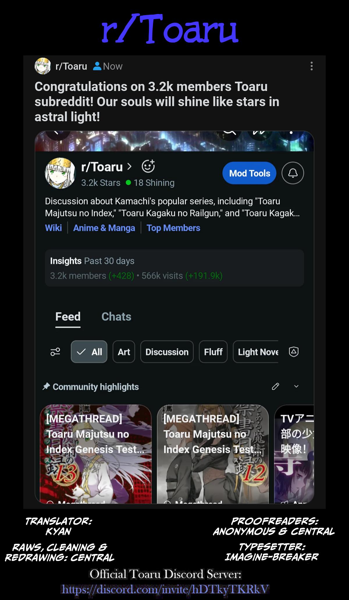 Toaru Majutsu no Index Chap 214 - Next Chap 215