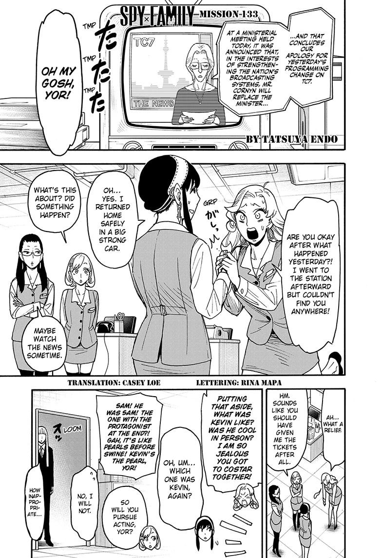 SPY x FAMILY Chap 133 - Next Chap 134