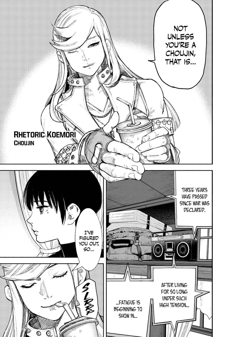 Choujin X Chap 72.1 - Next Chap 73.1