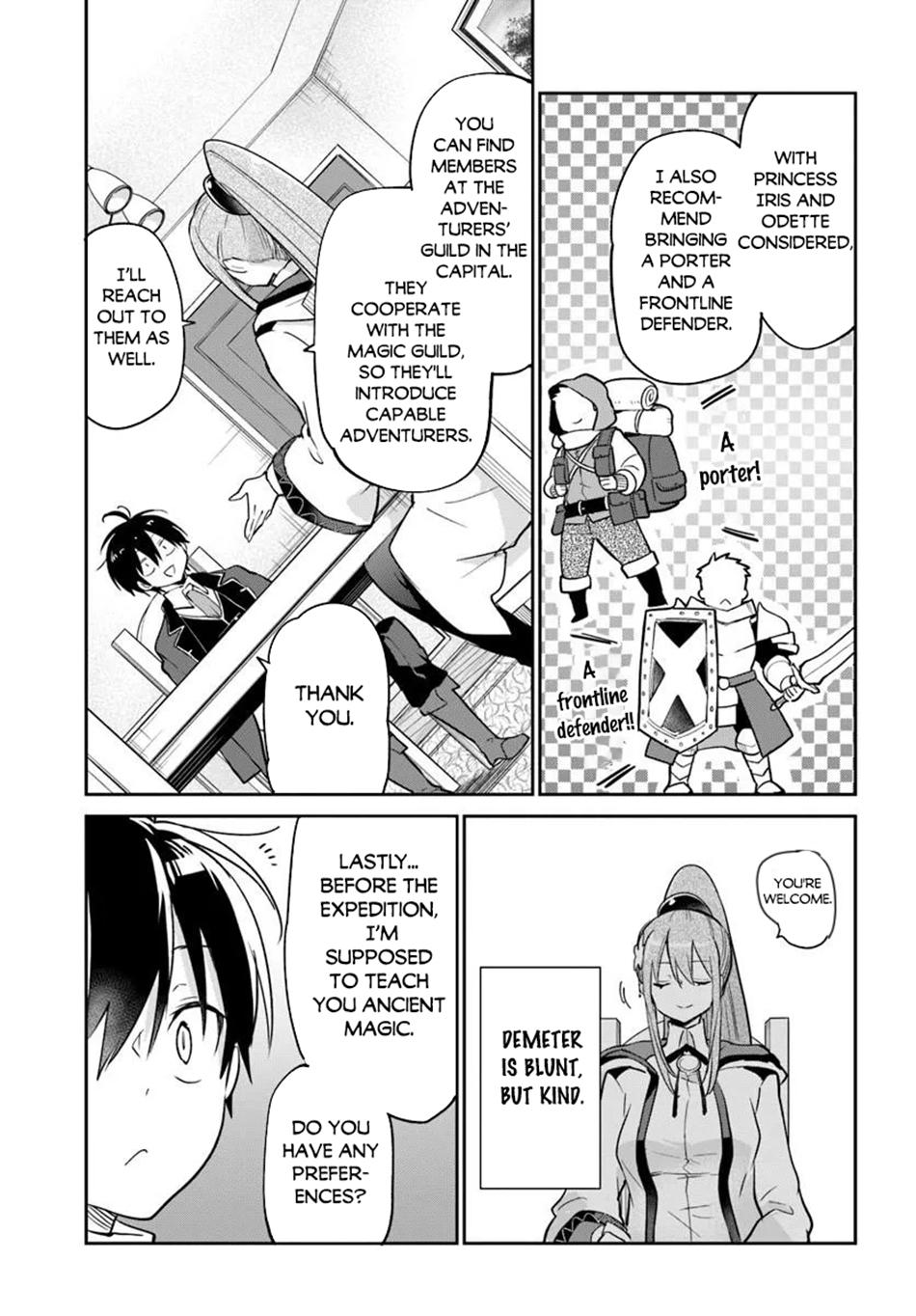 Henkyougurashi no Maou, Tensei shite Saikyou no Majutsushi ni Naru Chap 60 - Next Chap 61