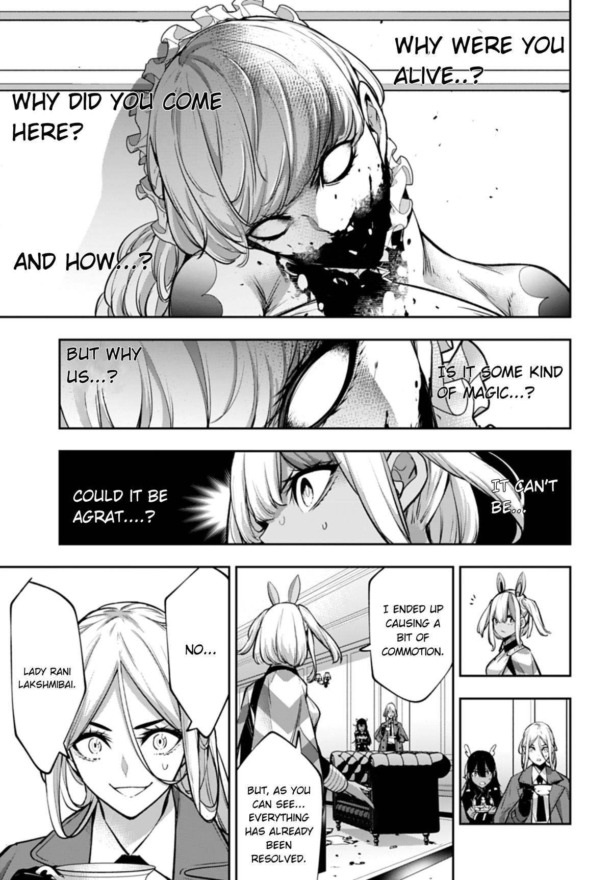 Majo Taisen: 32-nin no Isai no Majo wa Koroshiau Chap 66 - Next Chap 67
