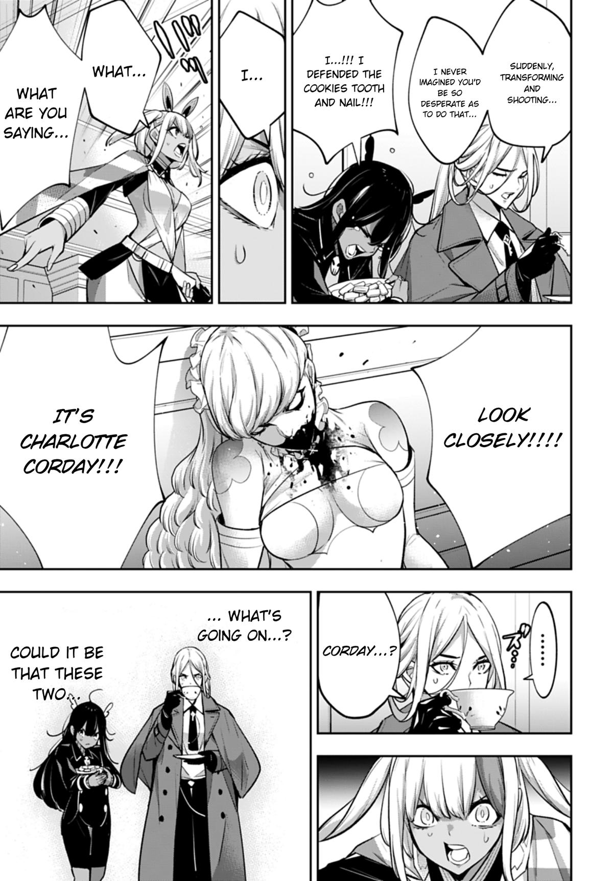 Majo Taisen: 32-nin no Isai no Majo wa Koroshiau Chap 66 - Next Chap 67