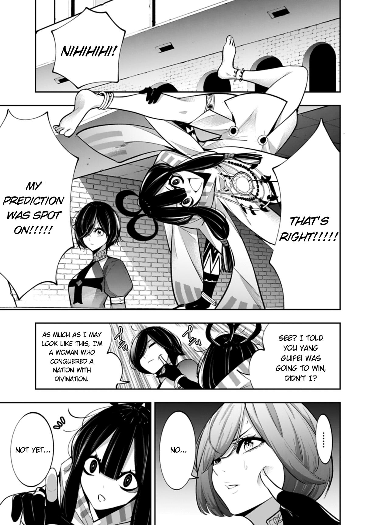Majo Taisen: 32-nin no Isai no Majo wa Koroshiau Chap 66 - Next Chap 67