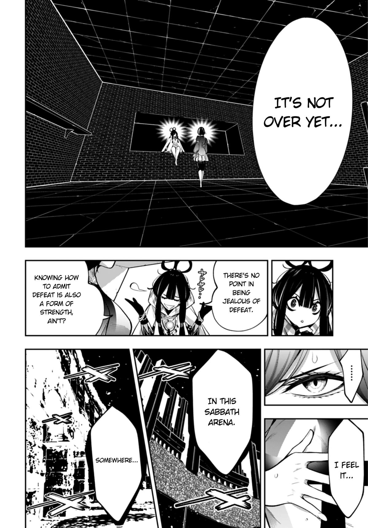 Majo Taisen: 32-nin no Isai no Majo wa Koroshiau Chap 66 - Next Chap 67