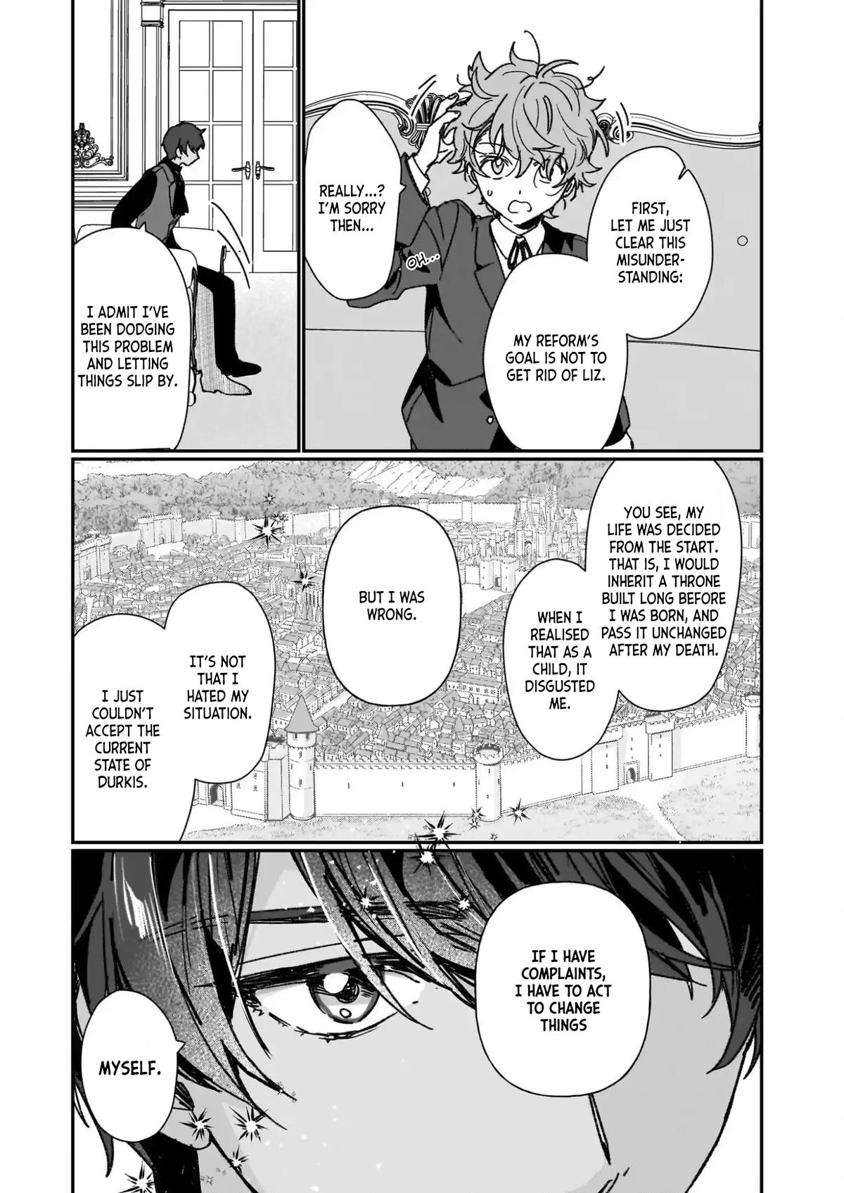 Rekishi ni Nokoru Akujo ni Naru zo - Akuyaku Reijou ni Naru Hodo Ouji no Dekiai wa Kasoku Suru you desu! Chap 35 - Next Chap 36
