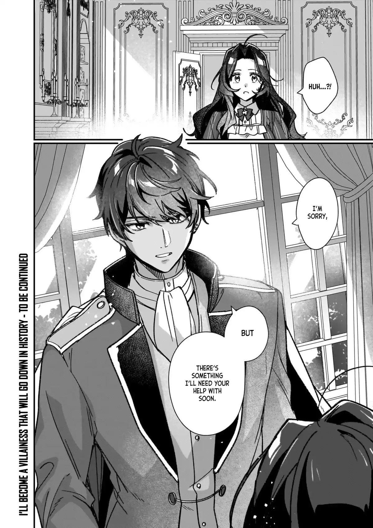 Rekishi ni Nokoru Akujo ni Naru zo - Akuyaku Reijou ni Naru Hodo Ouji no Dekiai wa Kasoku Suru you desu! Chap 35 - Next Chap 36