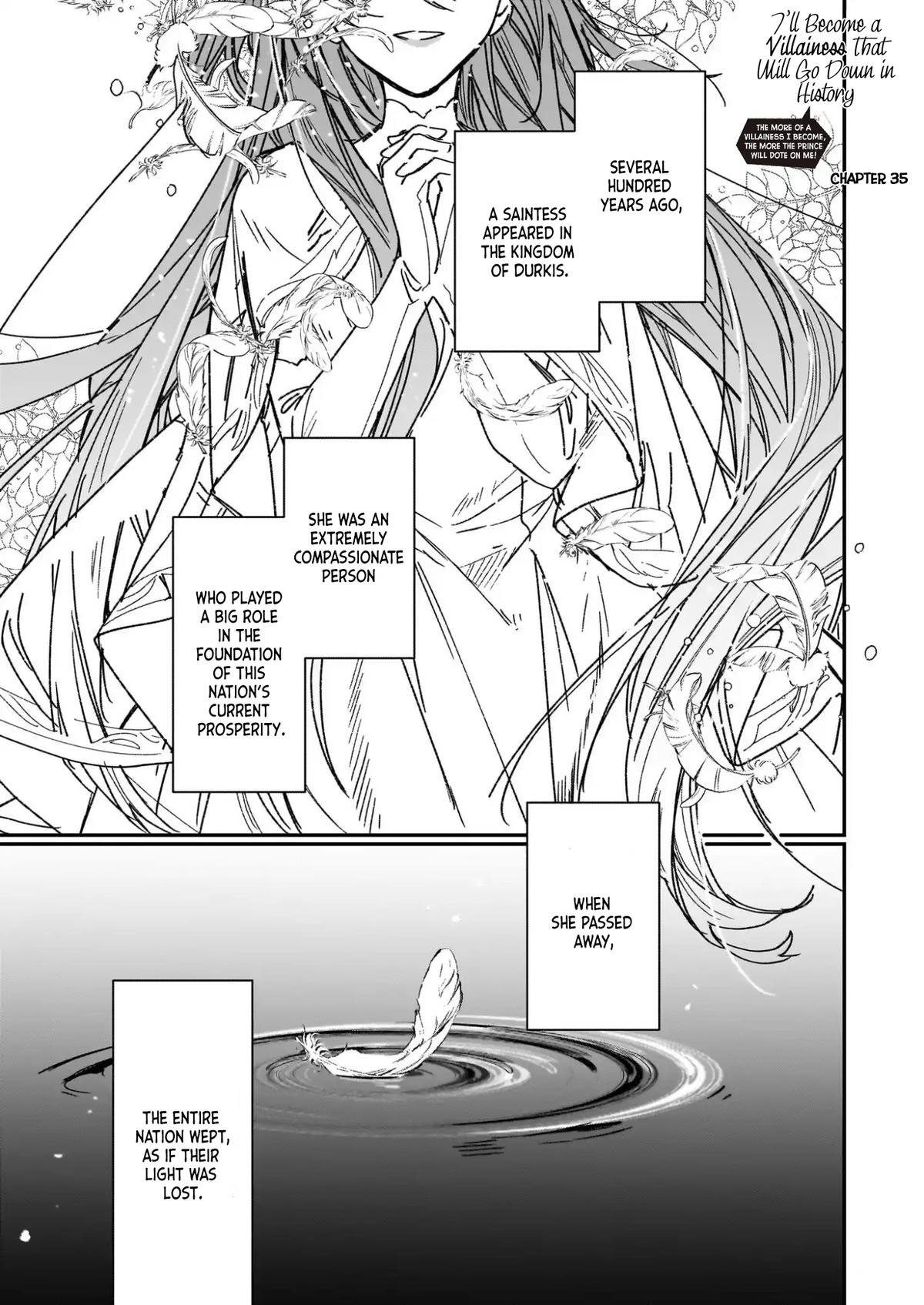Rekishi ni Nokoru Akujo ni Naru zo - Akuyaku Reijou ni Naru Hodo Ouji no Dekiai wa Kasoku Suru you desu! Chap 35 - Next Chap 36