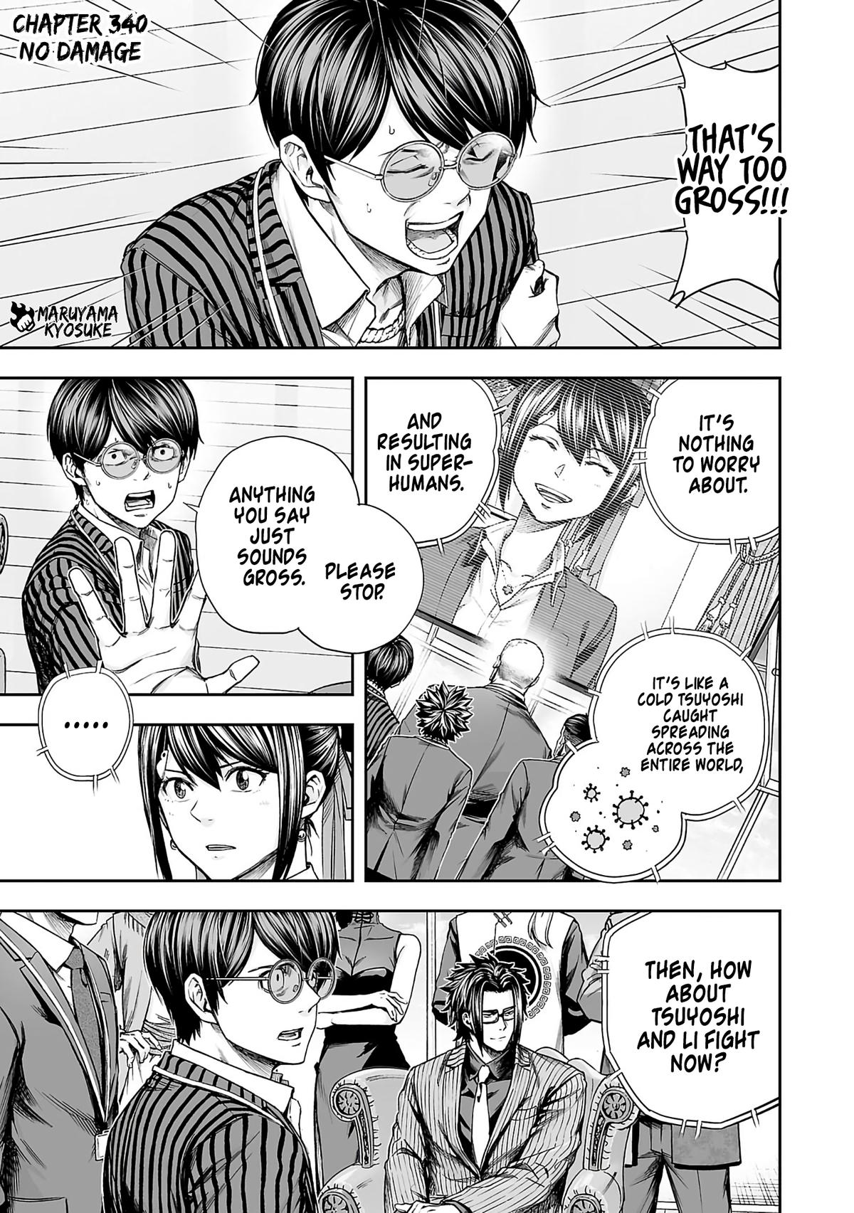 Tsuyoshi: Daremo Katenai, Aitsu ni wa Chap 340 - Next Chap 341