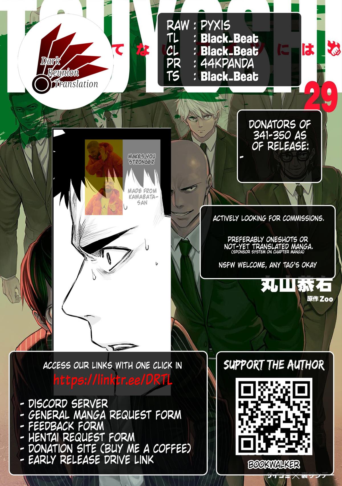 Tsuyoshi: Daremo Katenai, Aitsu ni wa Chap 341 - Next Chap 342