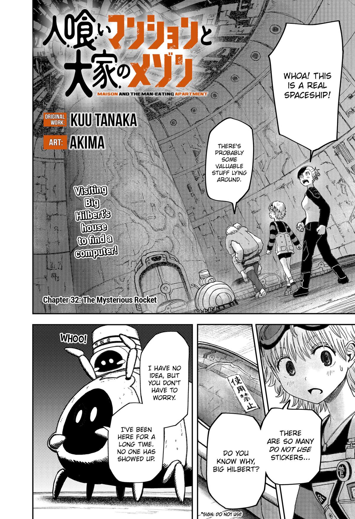 Maison and the Man-Eating Apartment Chap 32 - Next Chap 33