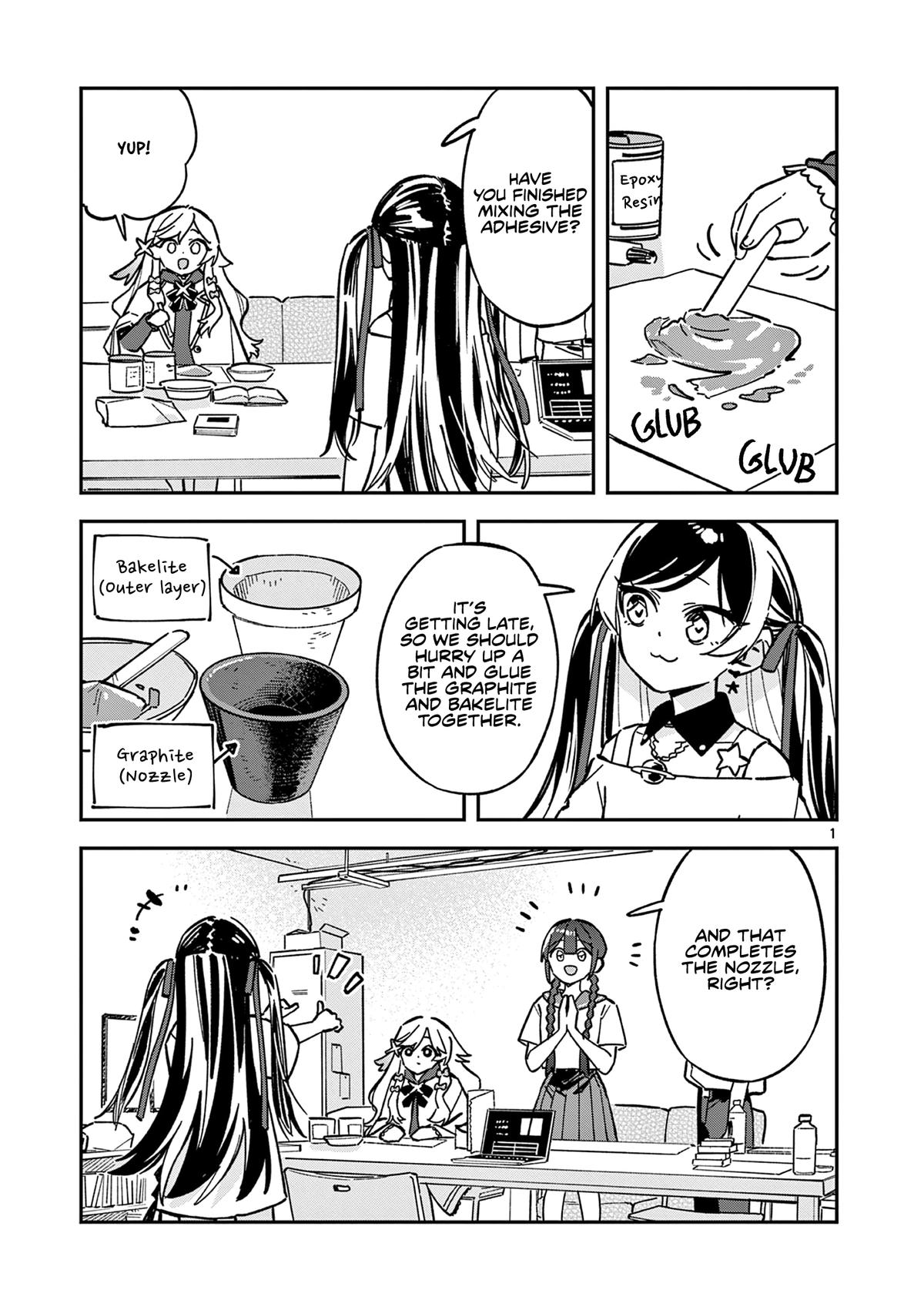 Houkago, Bokura wa Uchuu ni Madou Chap 47 - Next Chap 48