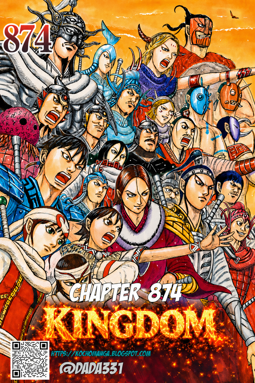 Kingdom English Chap 874 - Next Chap 875