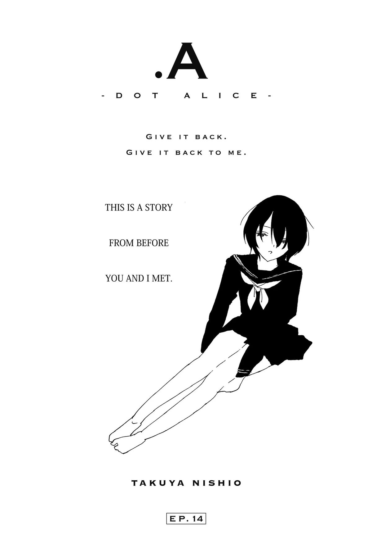 .A: dot Alice Chap 14 - Next Chap 15